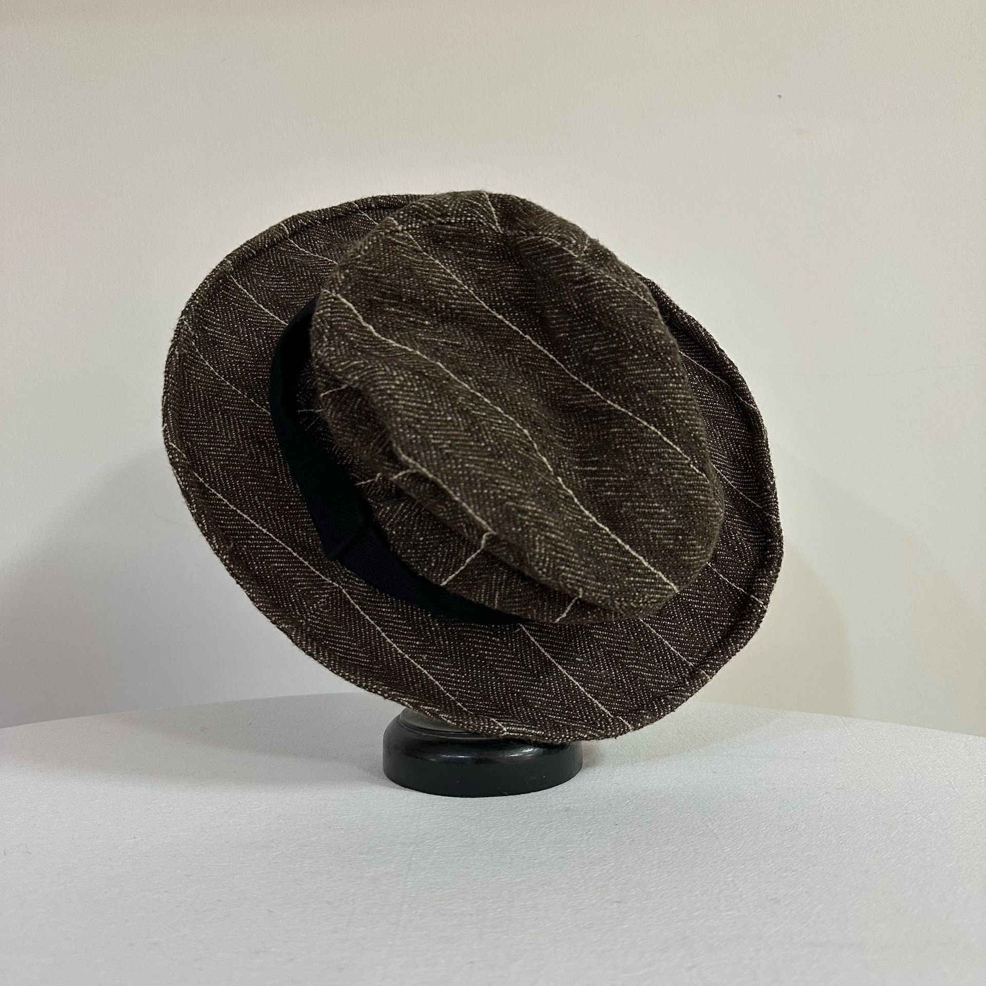 Andrew Andrew Driftwood Walnut Dyed Bucket Hat Size ONE SIZE - 4 Thumbnail