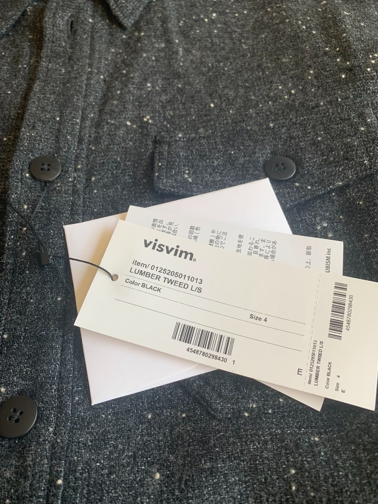 Visvim VISVIM LUMBER TWEED L/S Shirt Jacket Size US XL / EU 56 / 4 - 3 Thumbnail