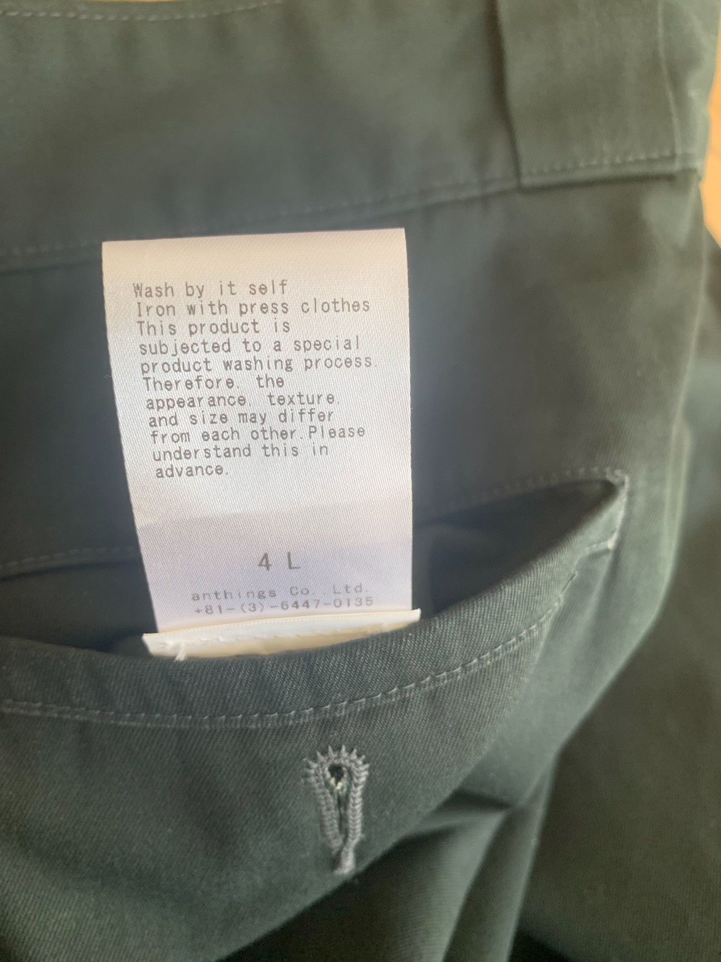 A.PRESSE A.PRESSE Work Chino Trousers Size US 30 / EU 46 - 7 Thumbnail