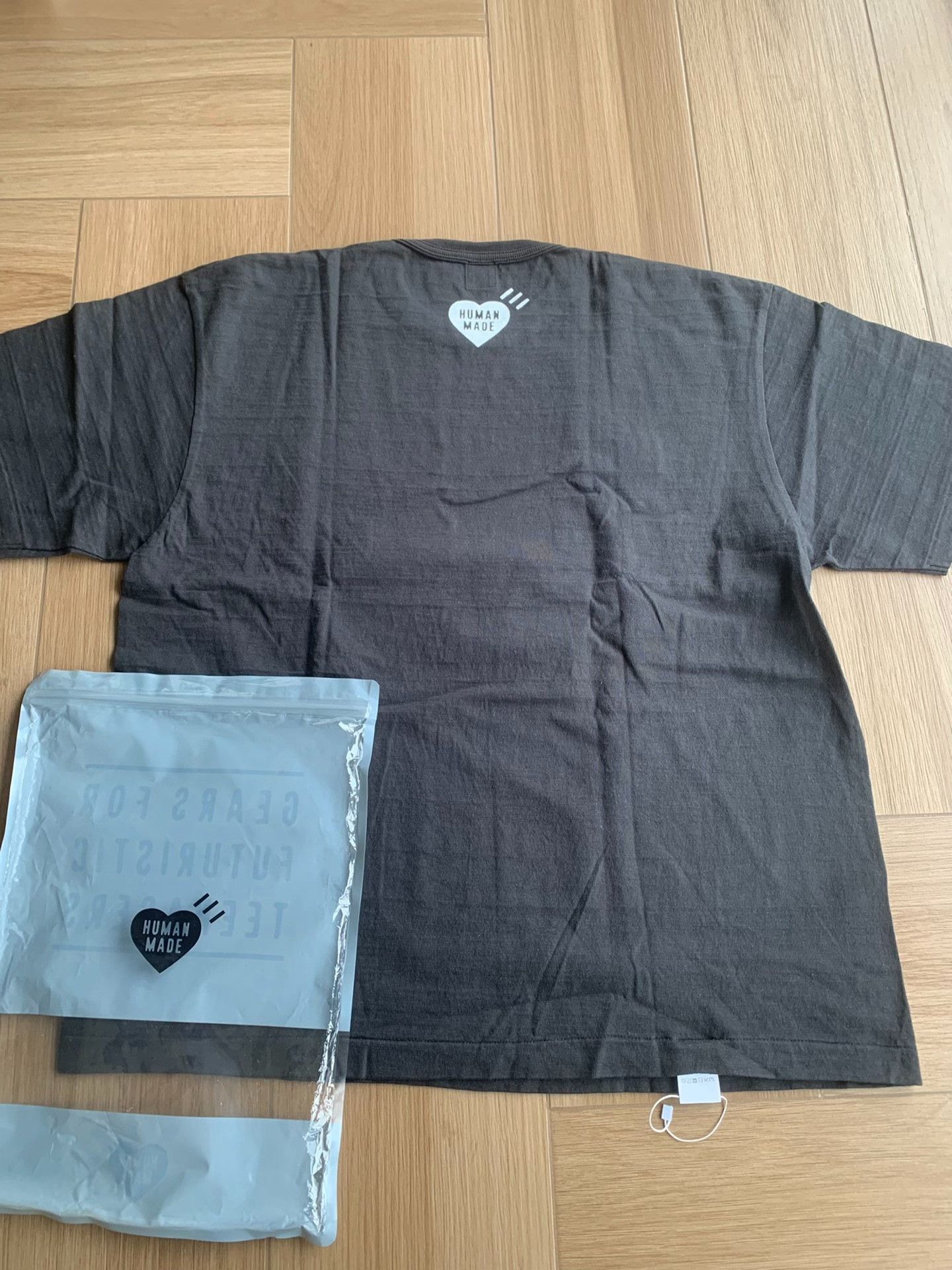 Human Made HUMAN MADE Slub Cotton Heart Cartoon T-Shirt Size US XXL / EU 58 / 5 - 2 Thumbnail