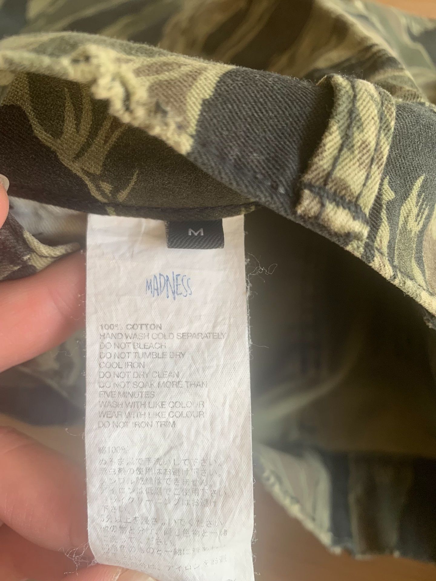 Madness MADNESS Camouflage Cargo Shorts 22SS Size US 33 - 5 Thumbnail