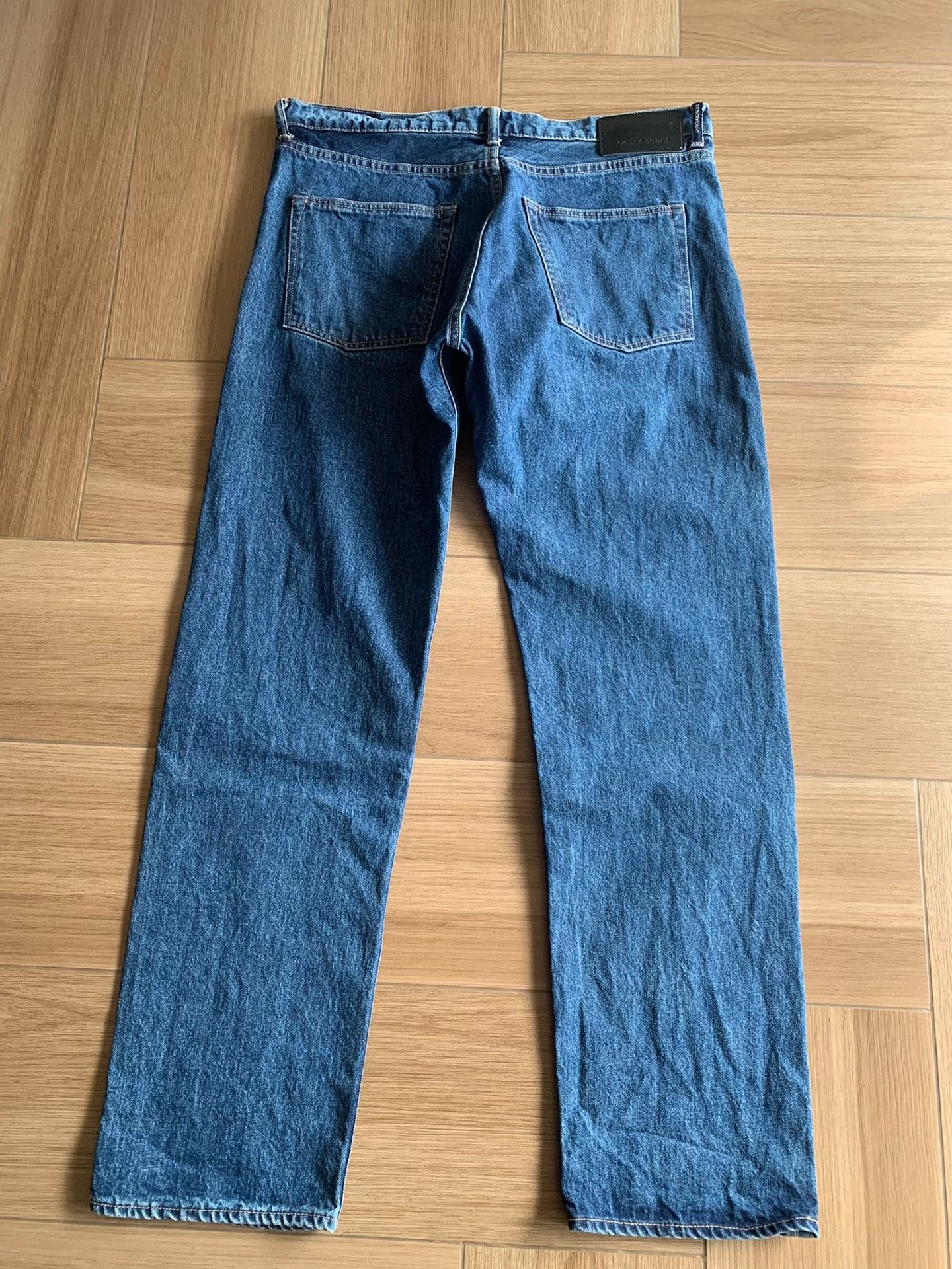 Descendant Descendant DCDT 1986 Straight Vintage Washed Jeans Size US 37 - 2 Thumbnail