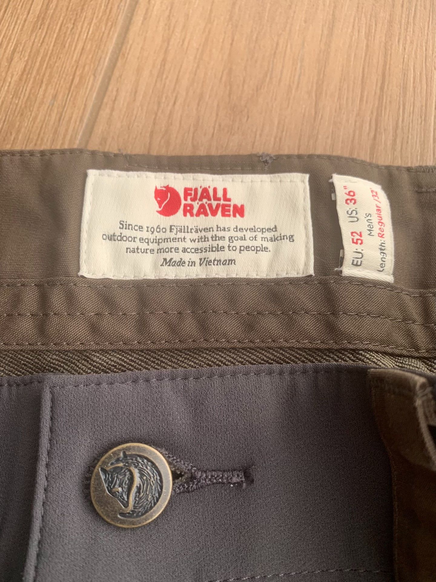 Fjallraven Fjällräven Men's Keb G-1000 Hiking Pants Size US 36 / EU 52 - 5 Thumbnail
