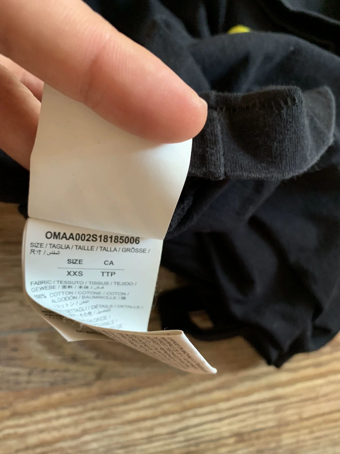 Off-White Off-White c/o Virgil Abloh Loose Unisex T-Shirt Size XXS / US 00 / IT 34 - 8 Thumbnail