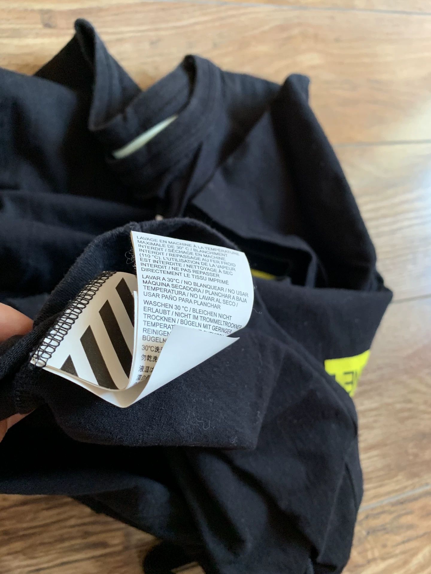 Off-White Off-White c/o Virgil Abloh Loose Unisex T-Shirt Size XXS / US 00 / IT 34 - 9 Thumbnail