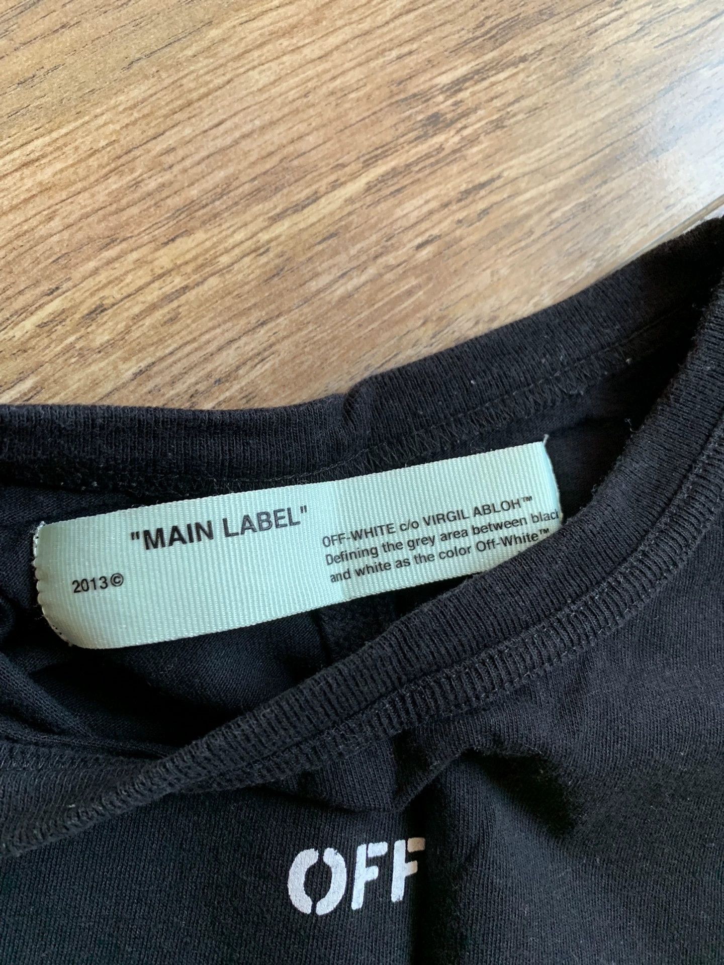 Off-White Off-White c/o Virgil Abloh Loose Unisex T-Shirt Size XXS / US 00 / IT 34 - 3 Thumbnail