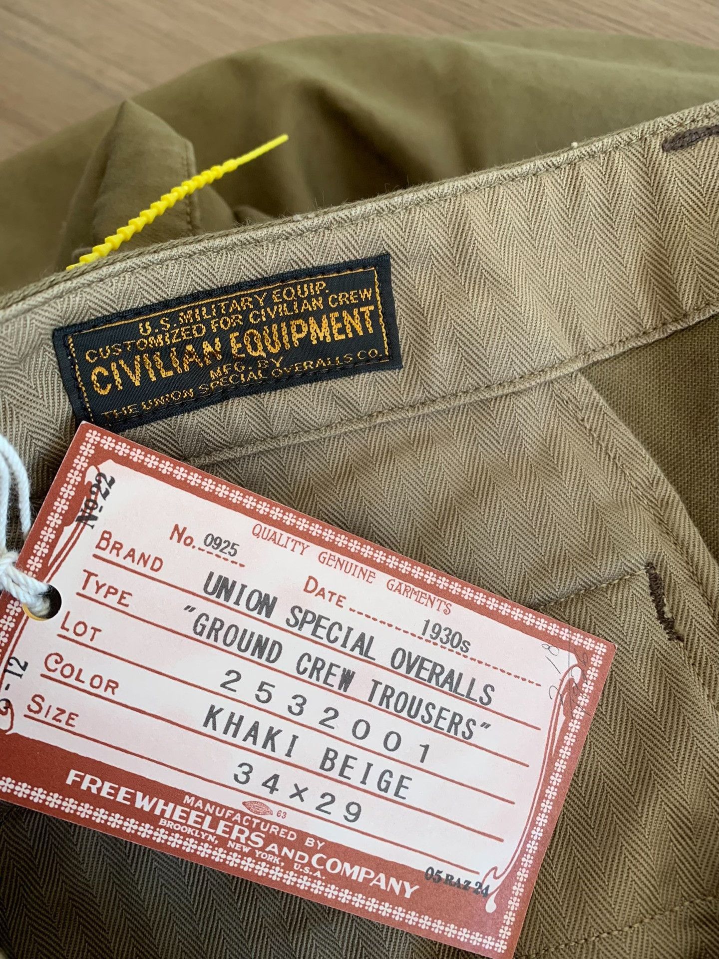Freewheelers FREEWHEELERS 2025 Ground Crew Pants Size US 34 / EU 50 - 4 Thumbnail