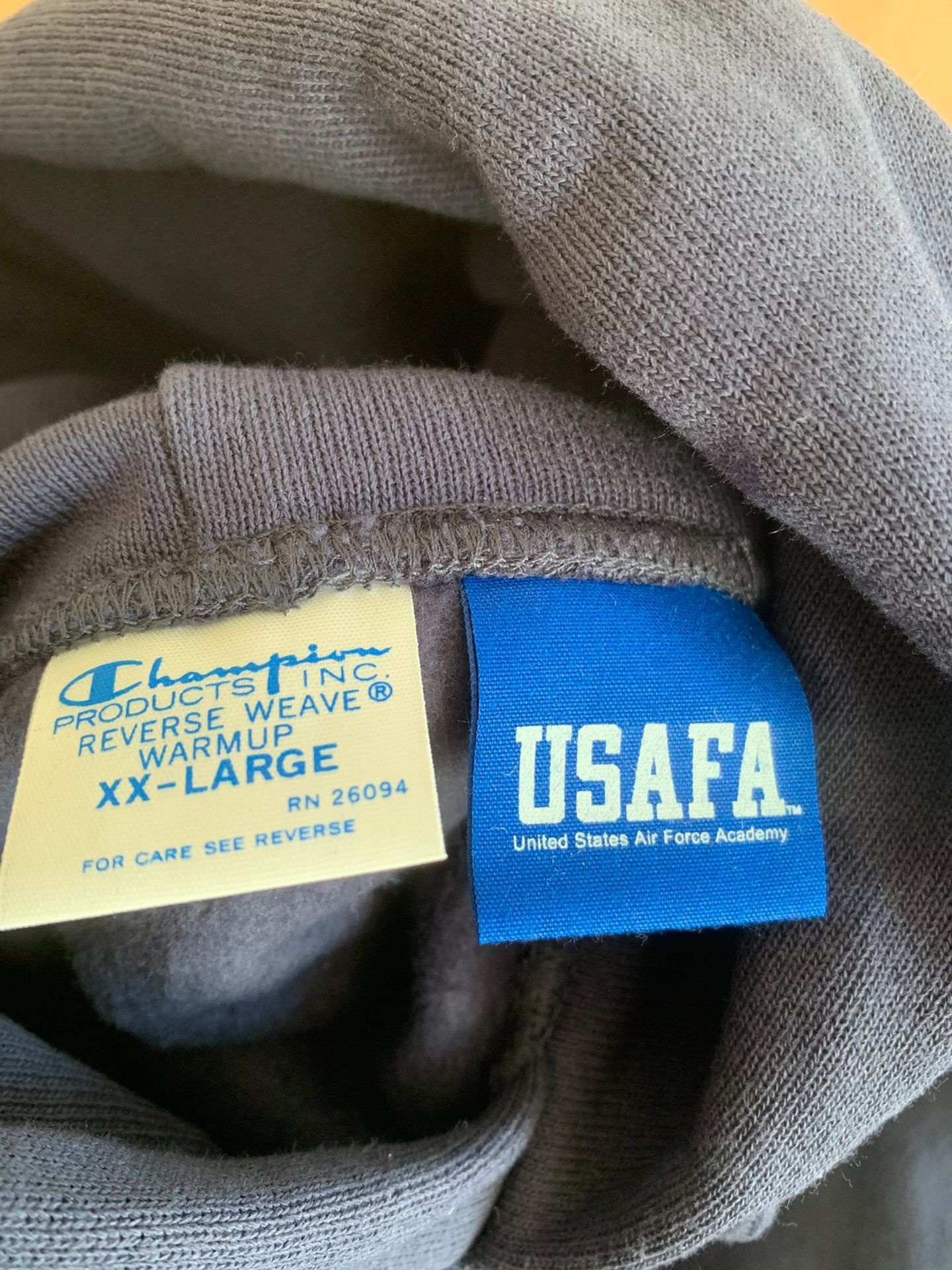 Champion Champion Reverse Weave USAFA Hoodie Size US XXL / EU 58 / 5 - 5 Thumbnail