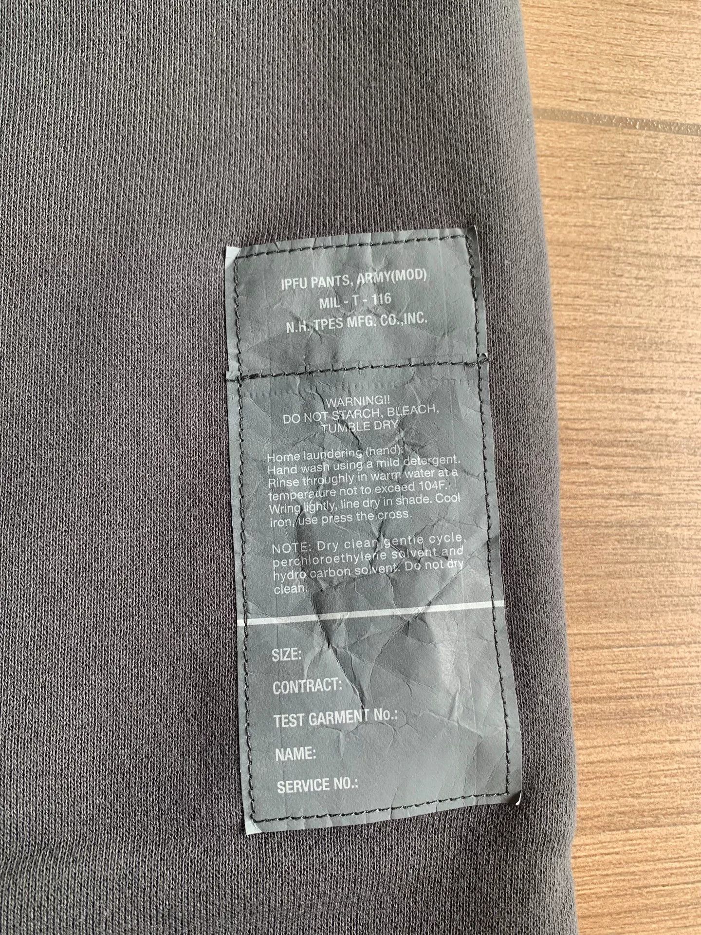 N.Hoolywood N.HOOLYWOOD Military Knit Training Pants Size US 40 / EU 56 - 3 Thumbnail