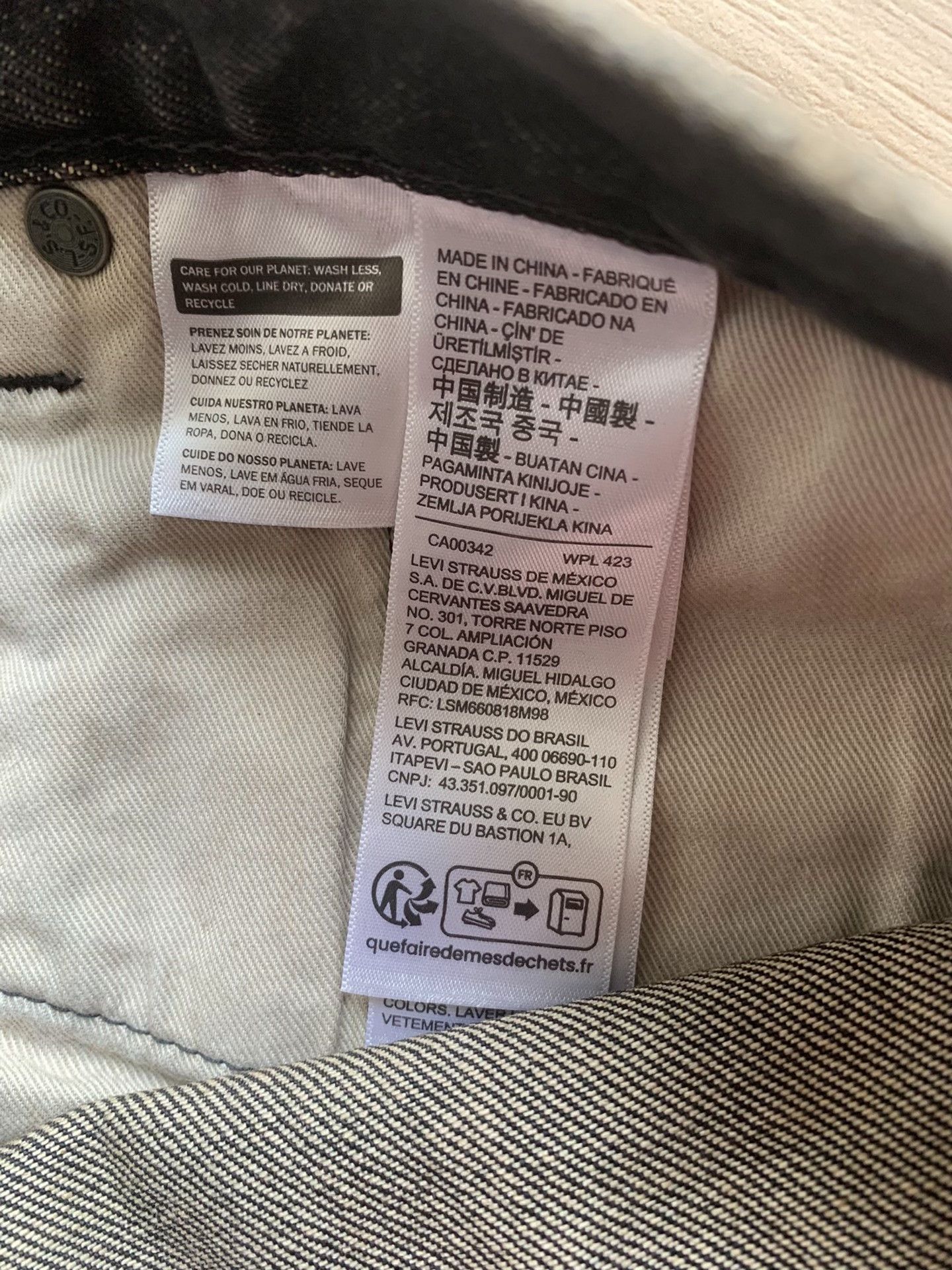 Levi's Levi's x Jordan Men's Jeans Size US 34 / EU 50 - 5 Thumbnail