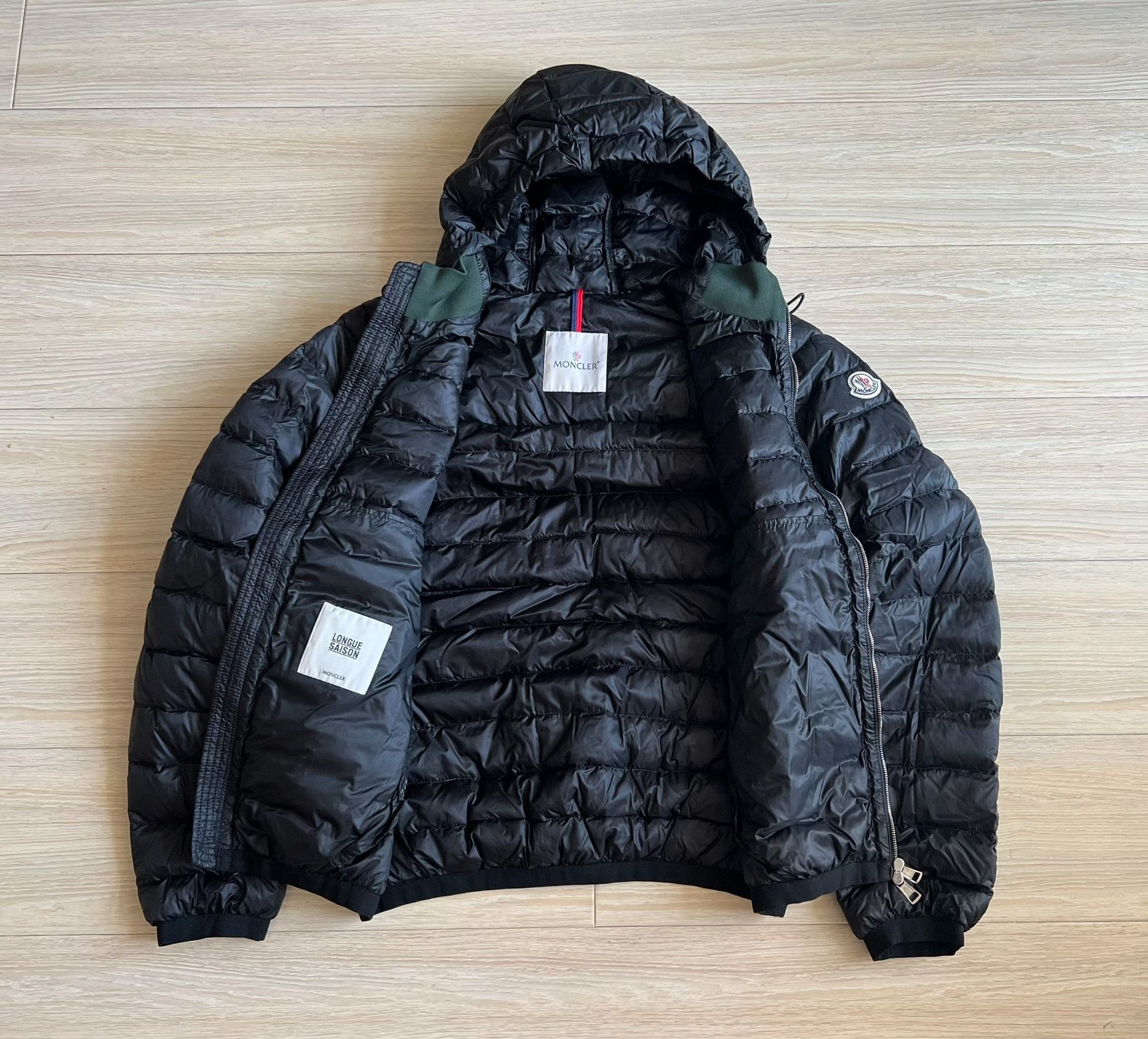 Moncler Moncler Hooded Ribbed Thin Down Jacket Size US L / EU 52-54 / 3 - 2 Thumbnail