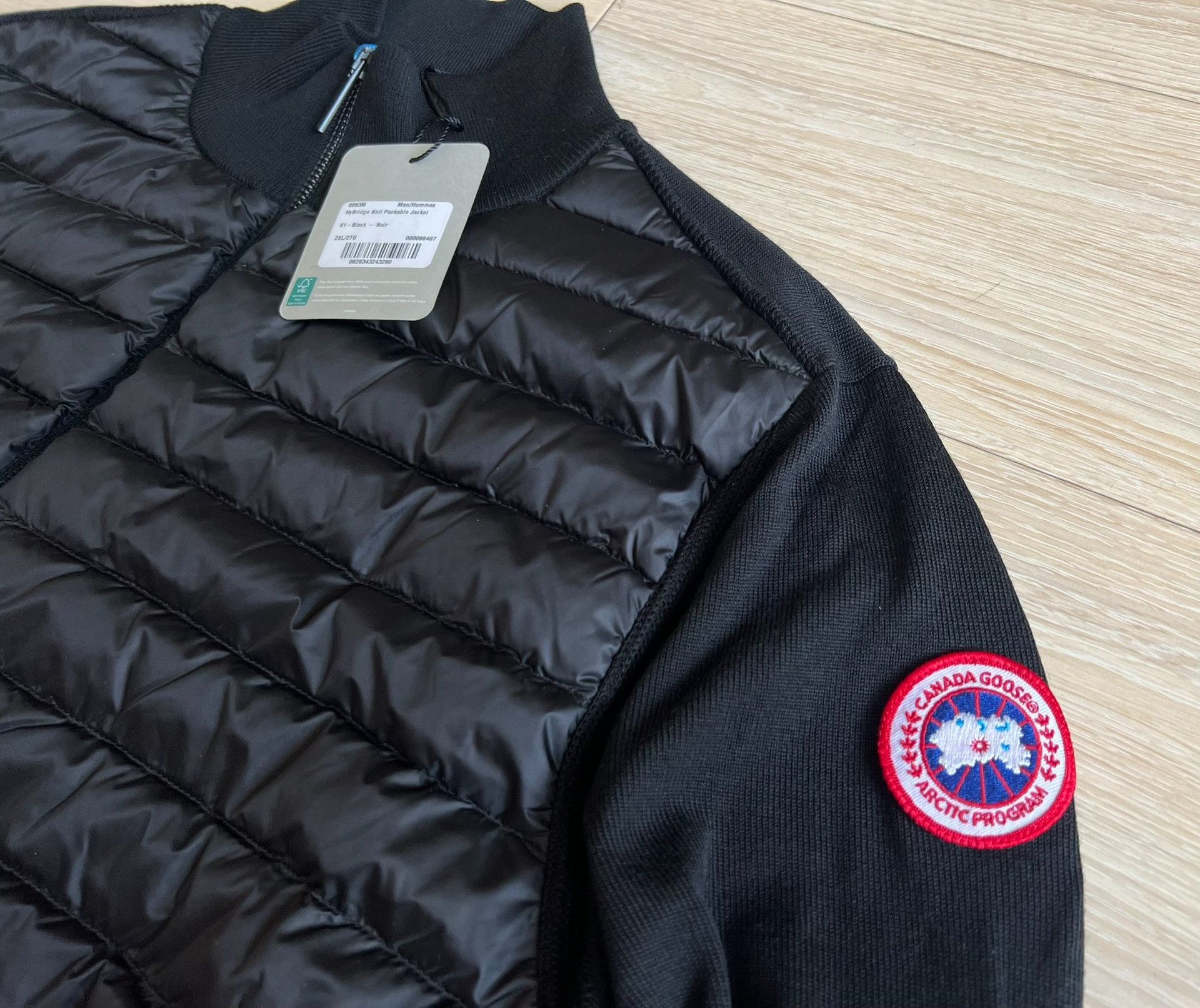 Canada Goose Canada Goose Men's Hybridge Knit Jacket Size US XXL / EU 58 / 5 - 5 Thumbnail