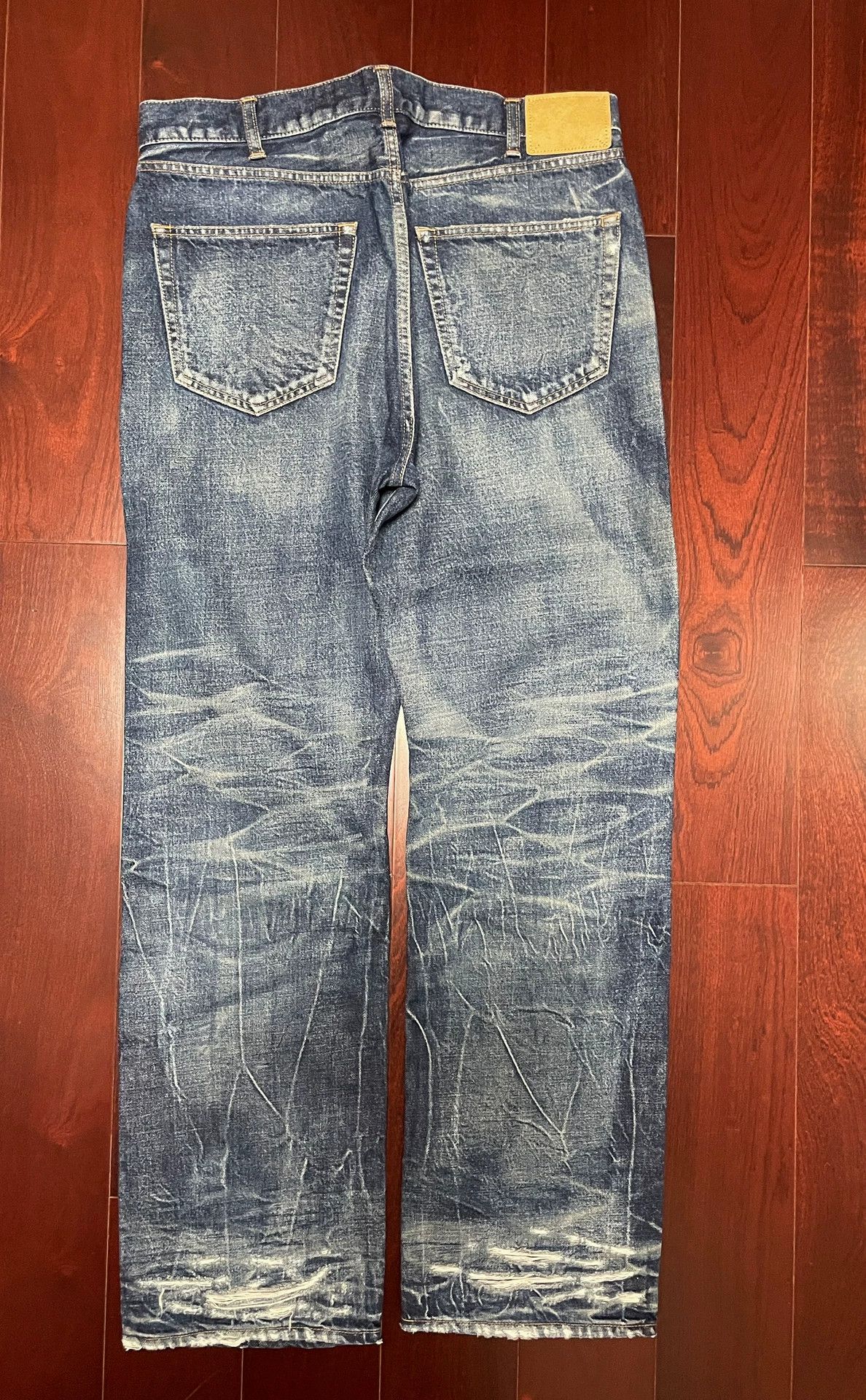 Celine Celine Washed Distressed Jeans Size US 34 / EU 50 - 7 Thumbnail