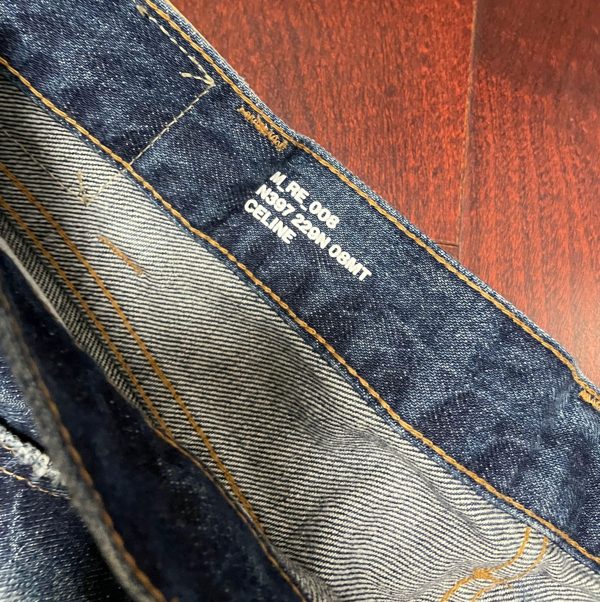 Celine Celine Washed Distressed Jeans Size US 34 / EU 50 - 5 Thumbnail