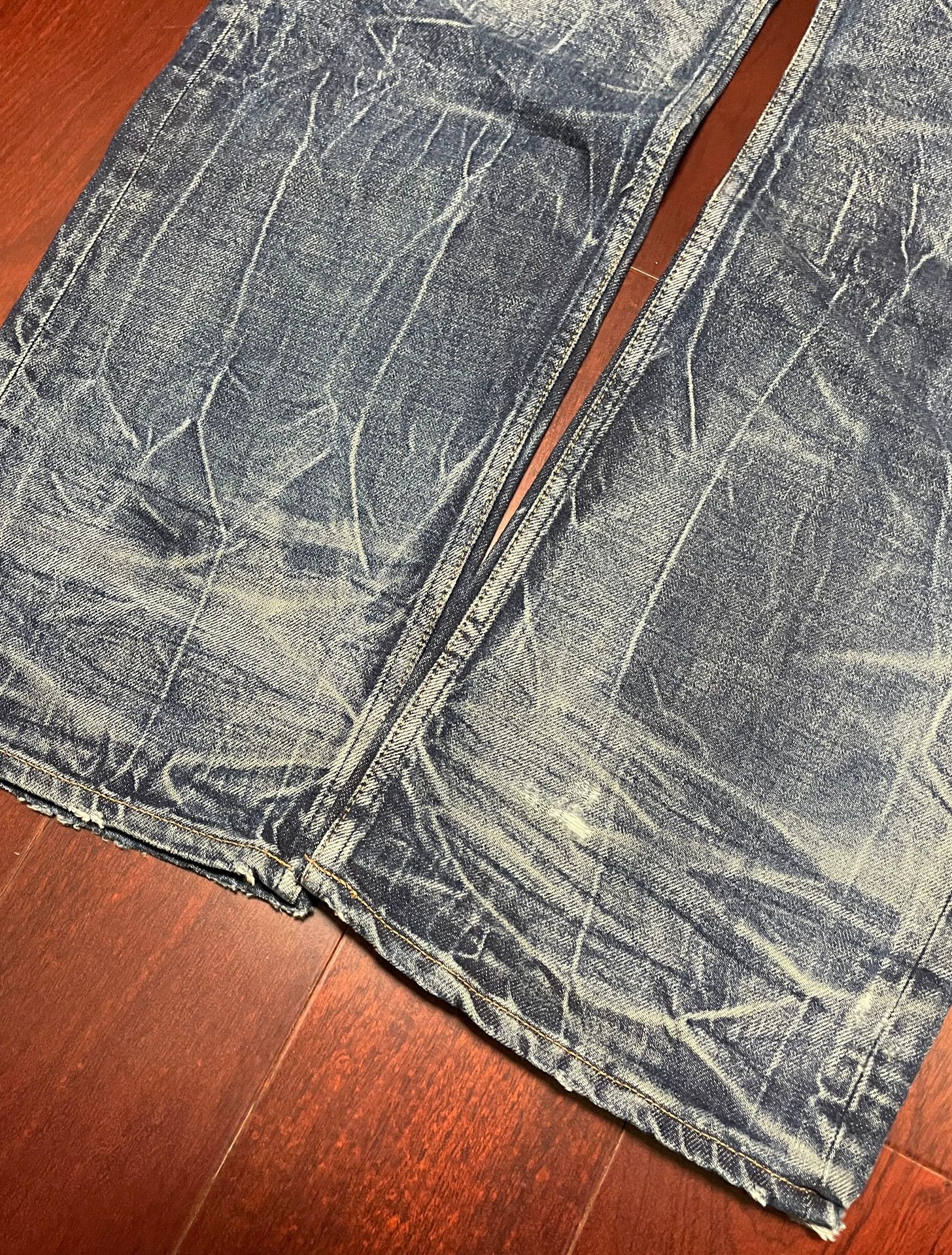 Celine Celine Washed Distressed Jeans Size US 34 / EU 50 - 3 Thumbnail