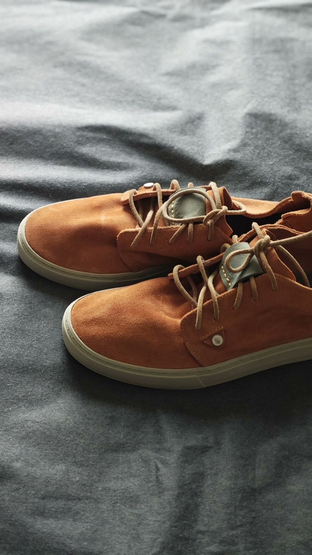 Satorisan Satorisan Leather Dirty Sneakers Size US 10 / EU 43 - 2 Thumbnail