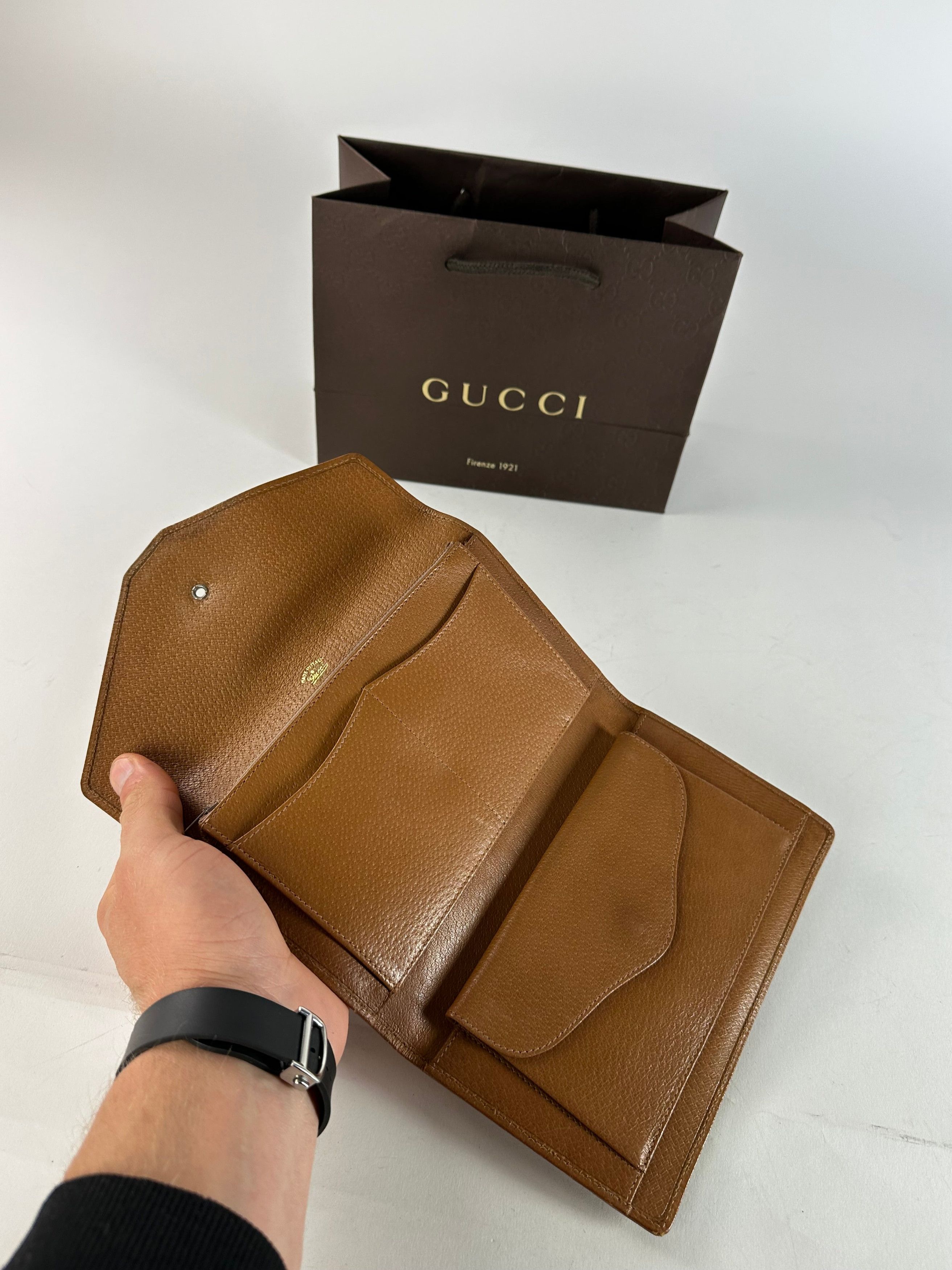 Gucci Vintage Horsebit Clutch Beige Size ONE SIZE - 4 Thumbnail