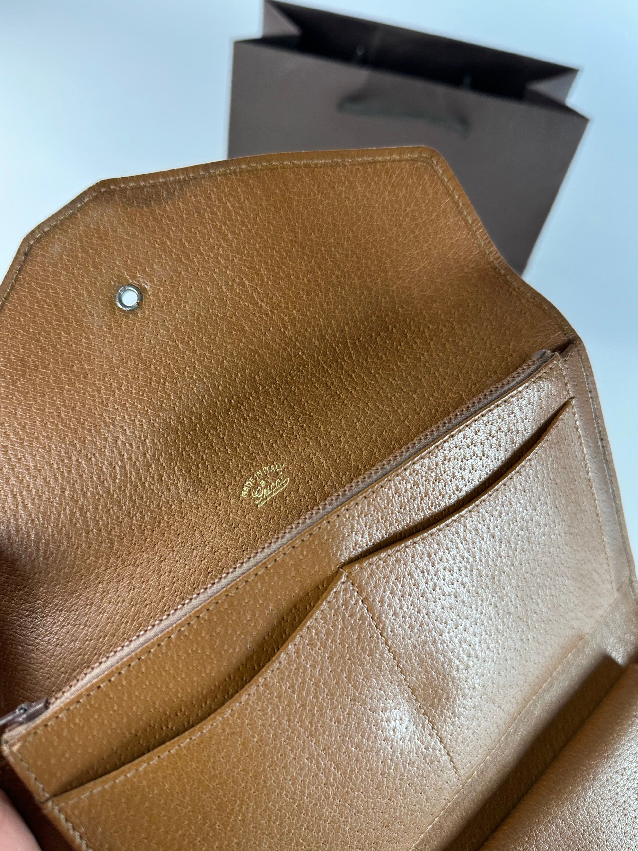 Gucci Vintage Horsebit Clutch Beige Size ONE SIZE - 6 Thumbnail