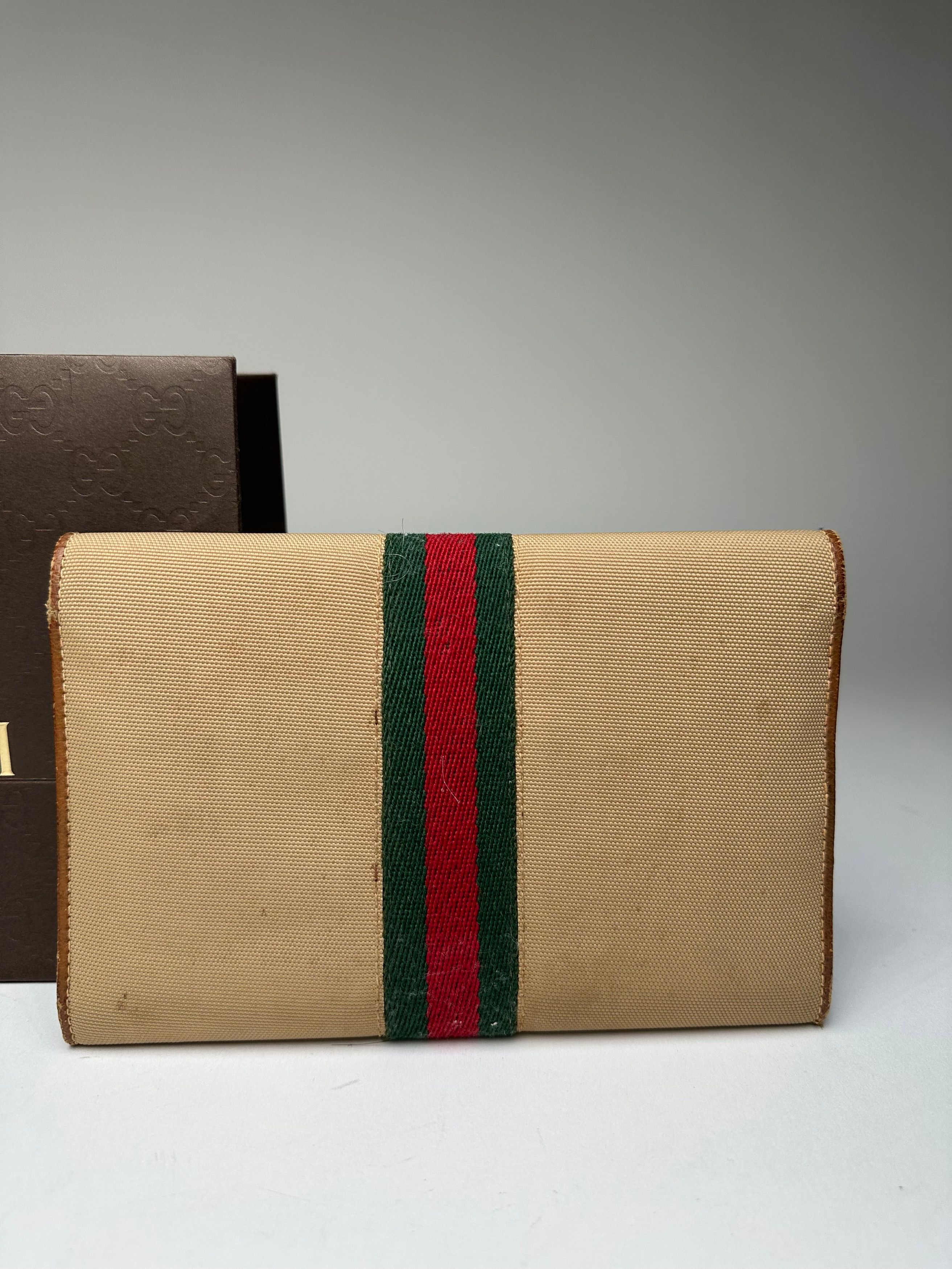 Gucci Vintage Horsebit Clutch Beige Size ONE SIZE - 8 Thumbnail