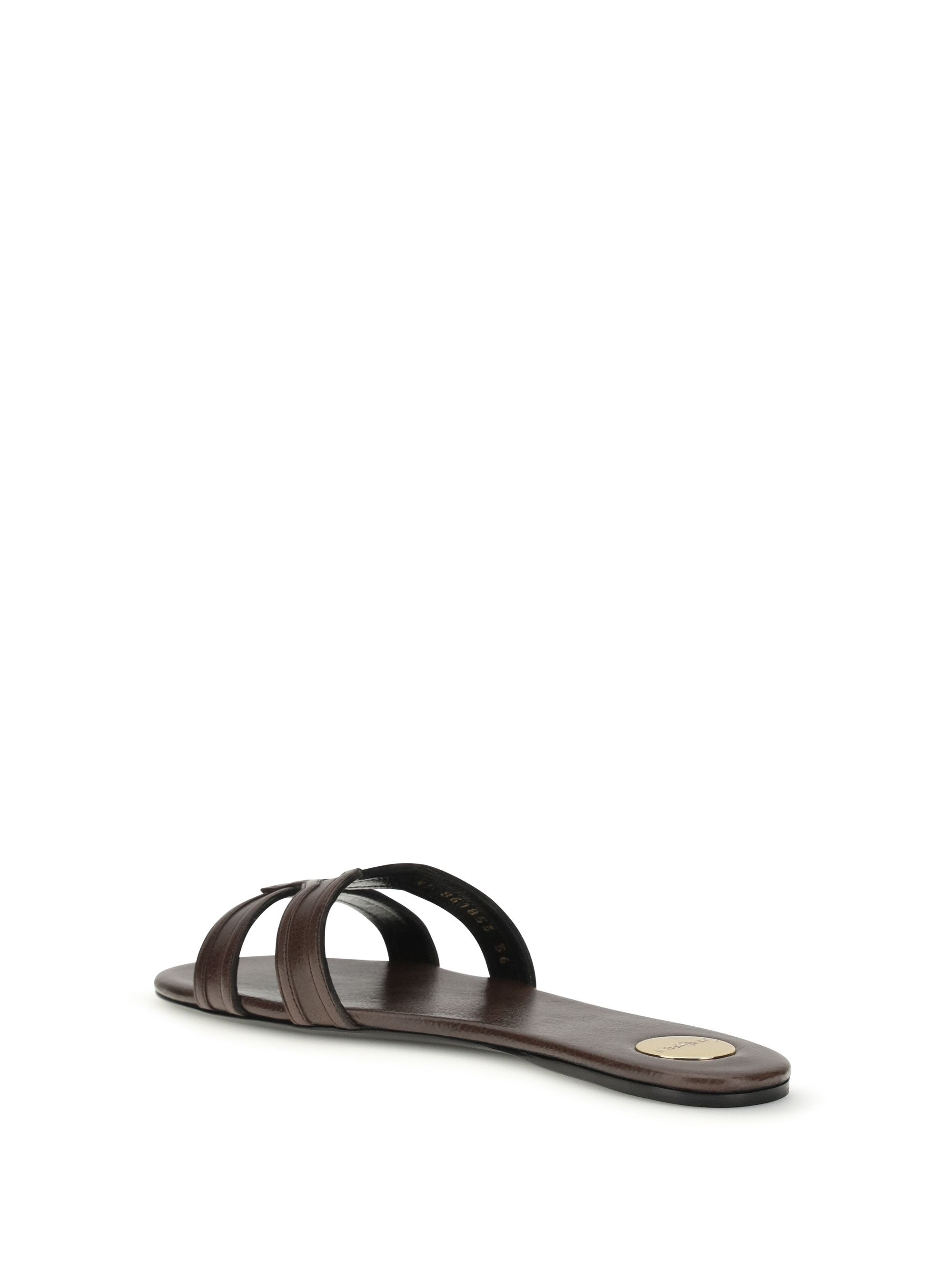 Saint Laurent Paris Smooth leather Mabrouka Sandals Size US 9 / IT 39 - 3 Thumbnail