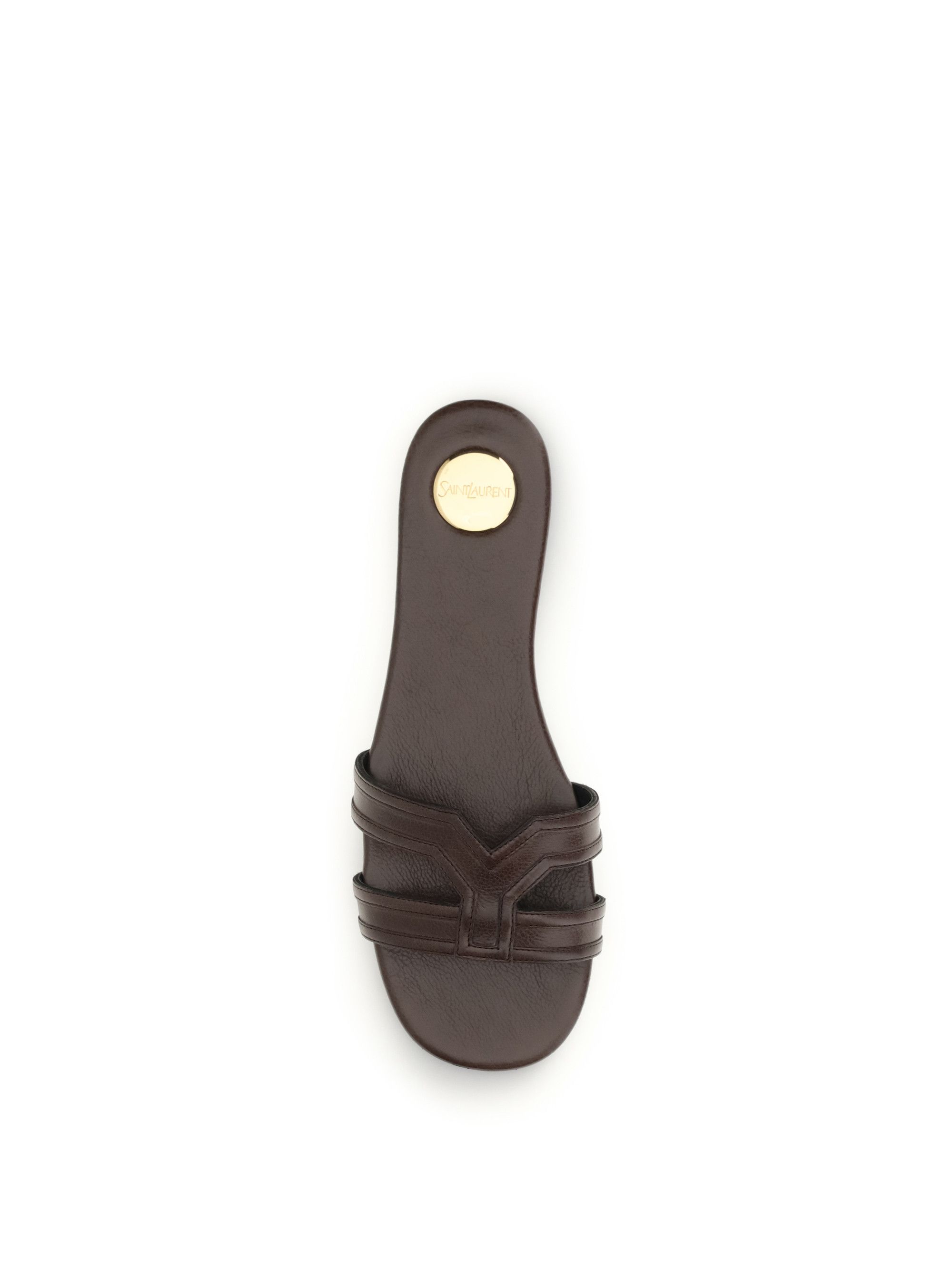 Saint Laurent Paris Smooth leather Mabrouka Sandals Size US 9 / IT 39 - 4 Thumbnail