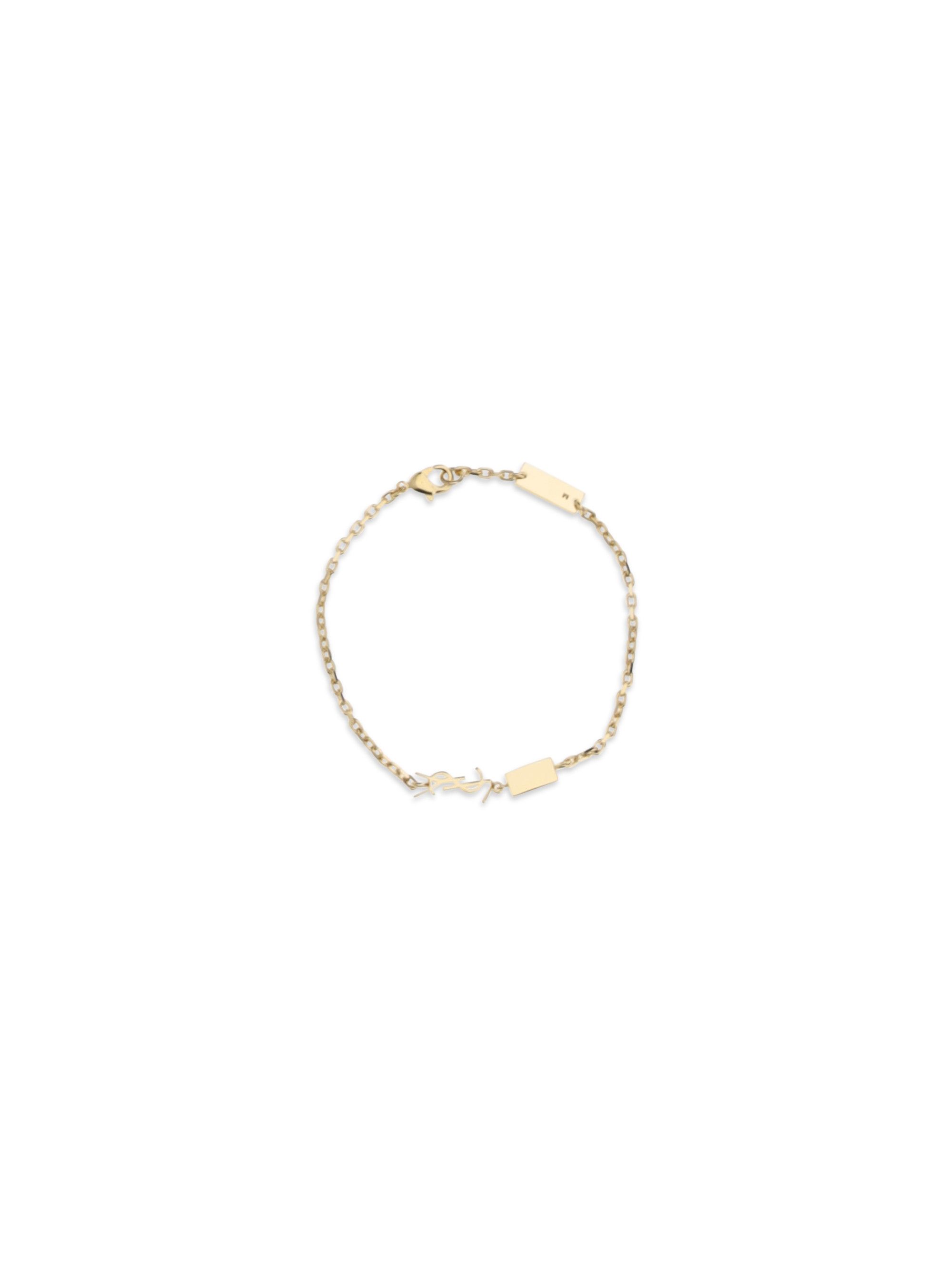 Saint Laurent Paris Cassandre Bracelet with charms and strass Size ONE SIZE - 2 Thumbnail