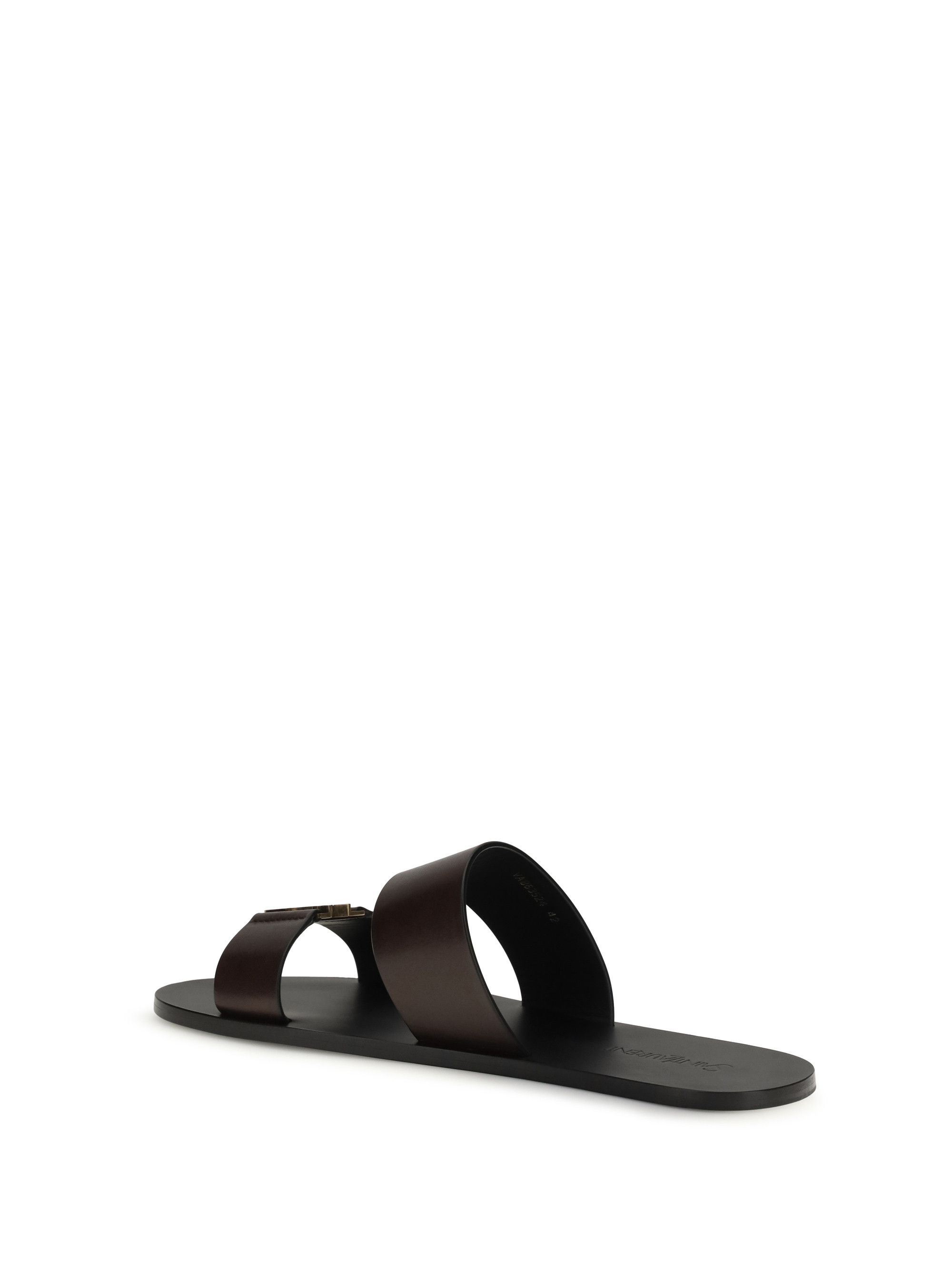 Saint Laurent Paris Babylone Sandals Size US 7.5 / EU 40-41 - 3 Thumbnail