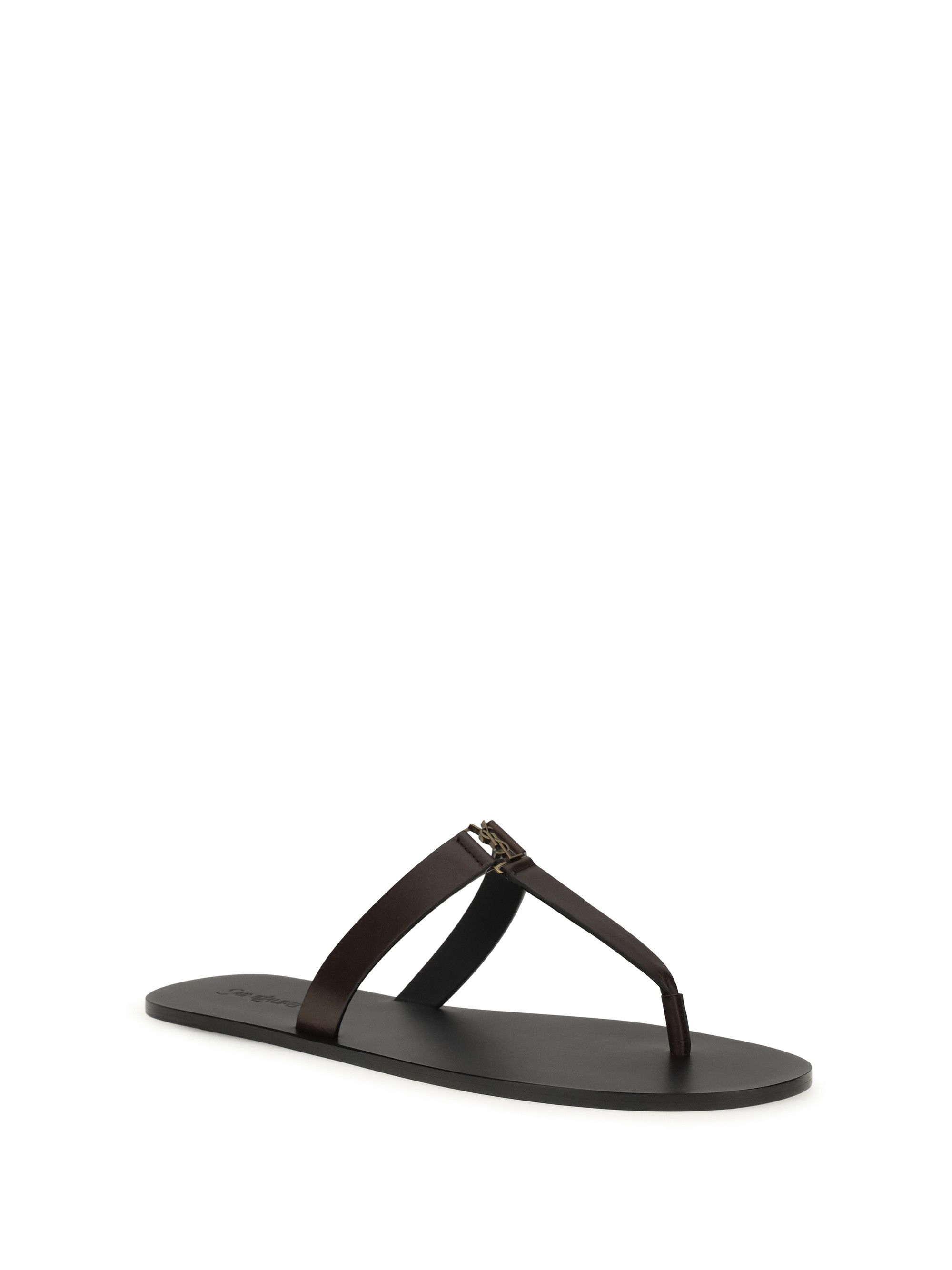 Saint Laurent Paris Babylone thong Sandals Size US 7 / EU 40 - 2 Thumbnail