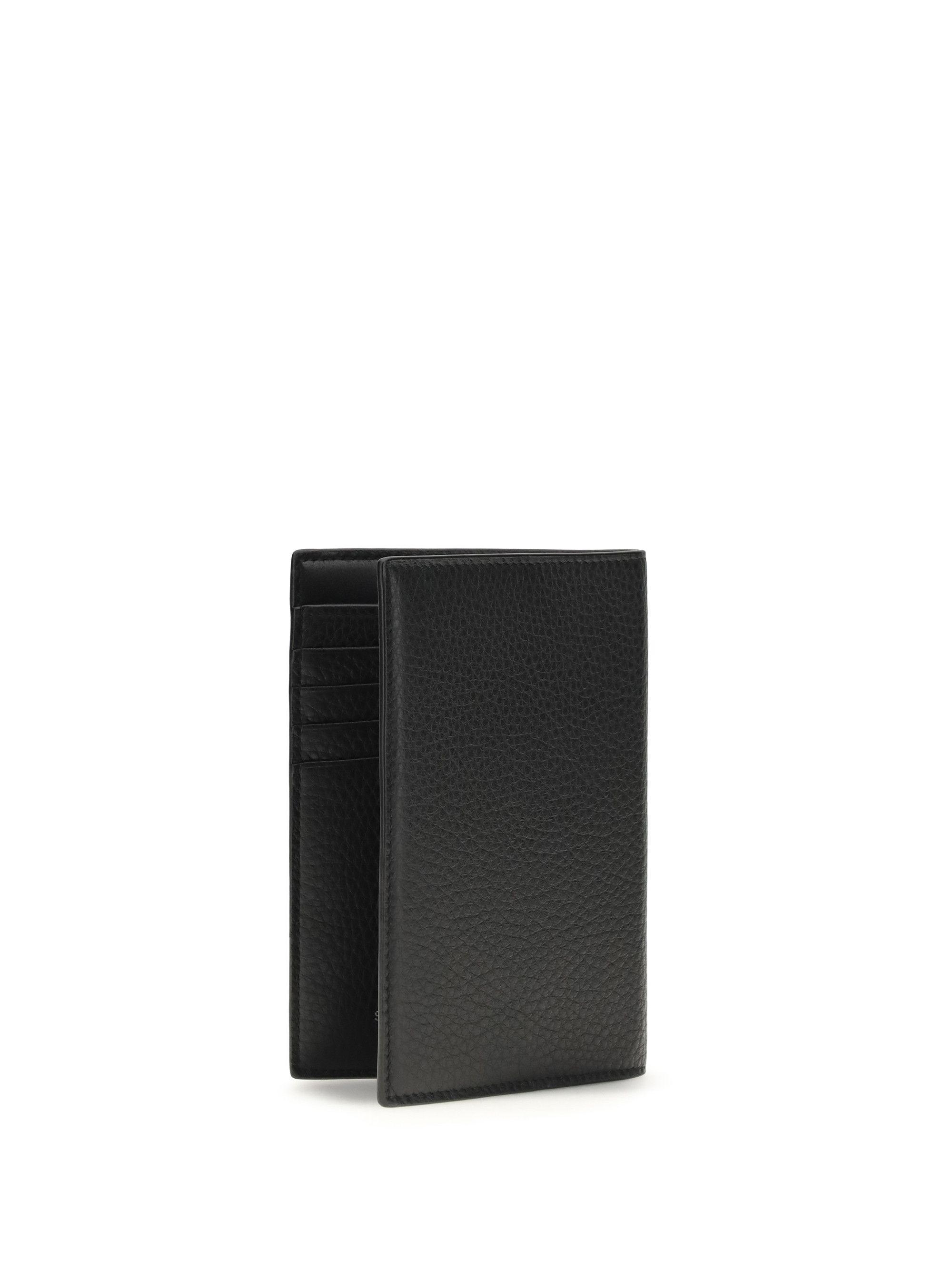 Saint Laurent Paris Tiny Cassandre Passport Holder in hammered leather Size ONE SIZE - 2 Thumbnail