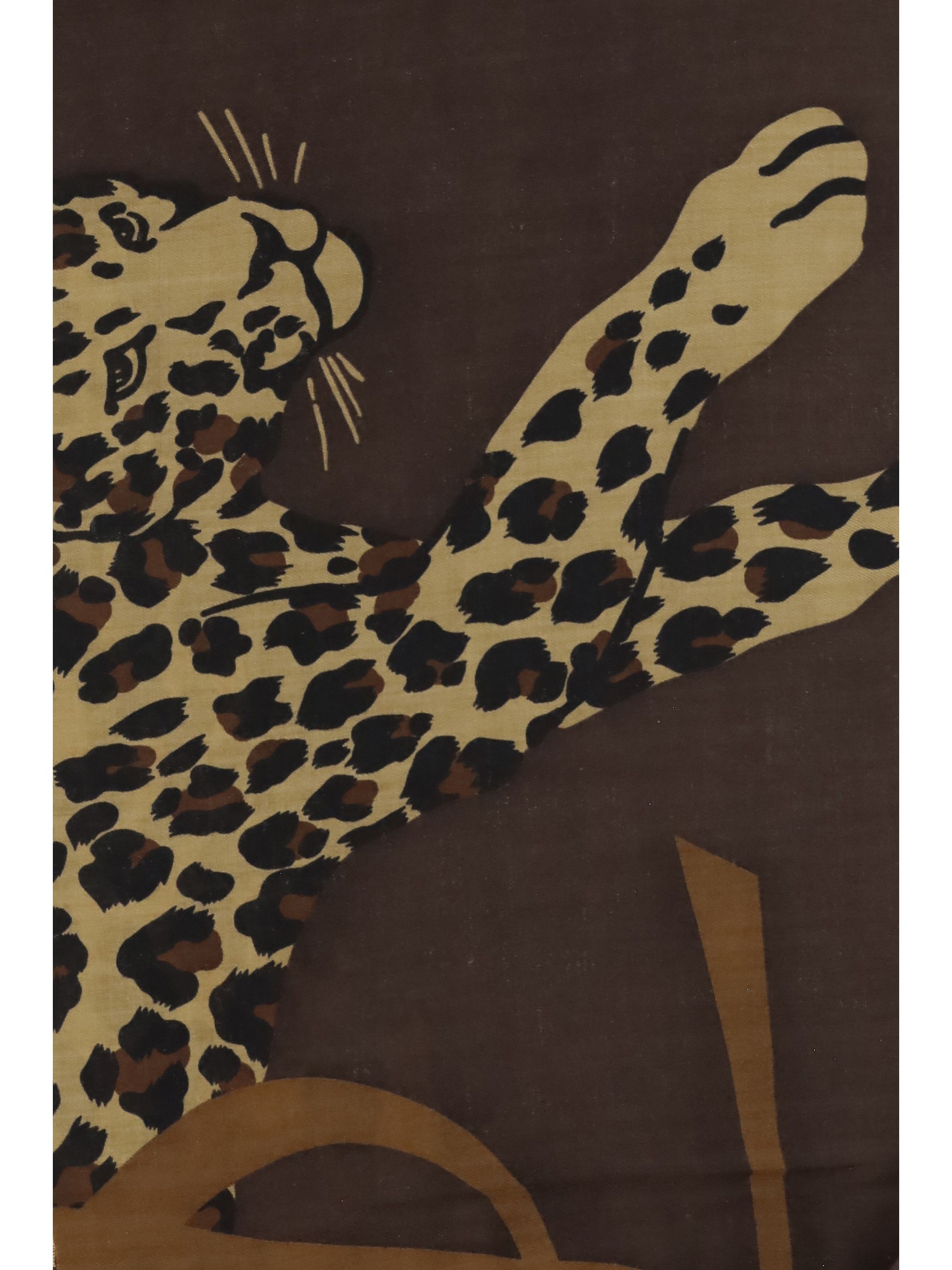 Saint Laurent Paris Cassandre square Scarf Size ONE SIZE - 3 Thumbnail