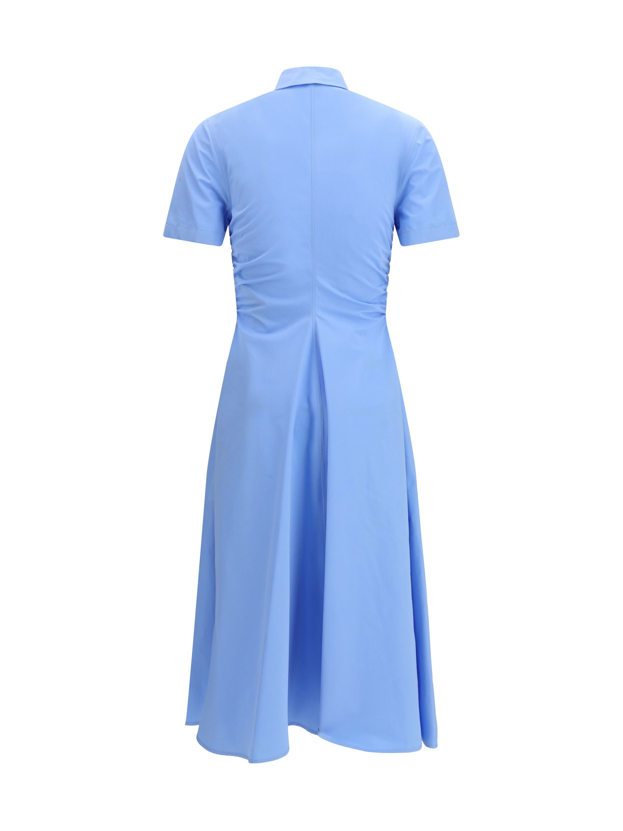 Alexander McQueen Midi shirt Dress in cotton Size M / US 6-8 / IT 42-44 - 2 Thumbnail