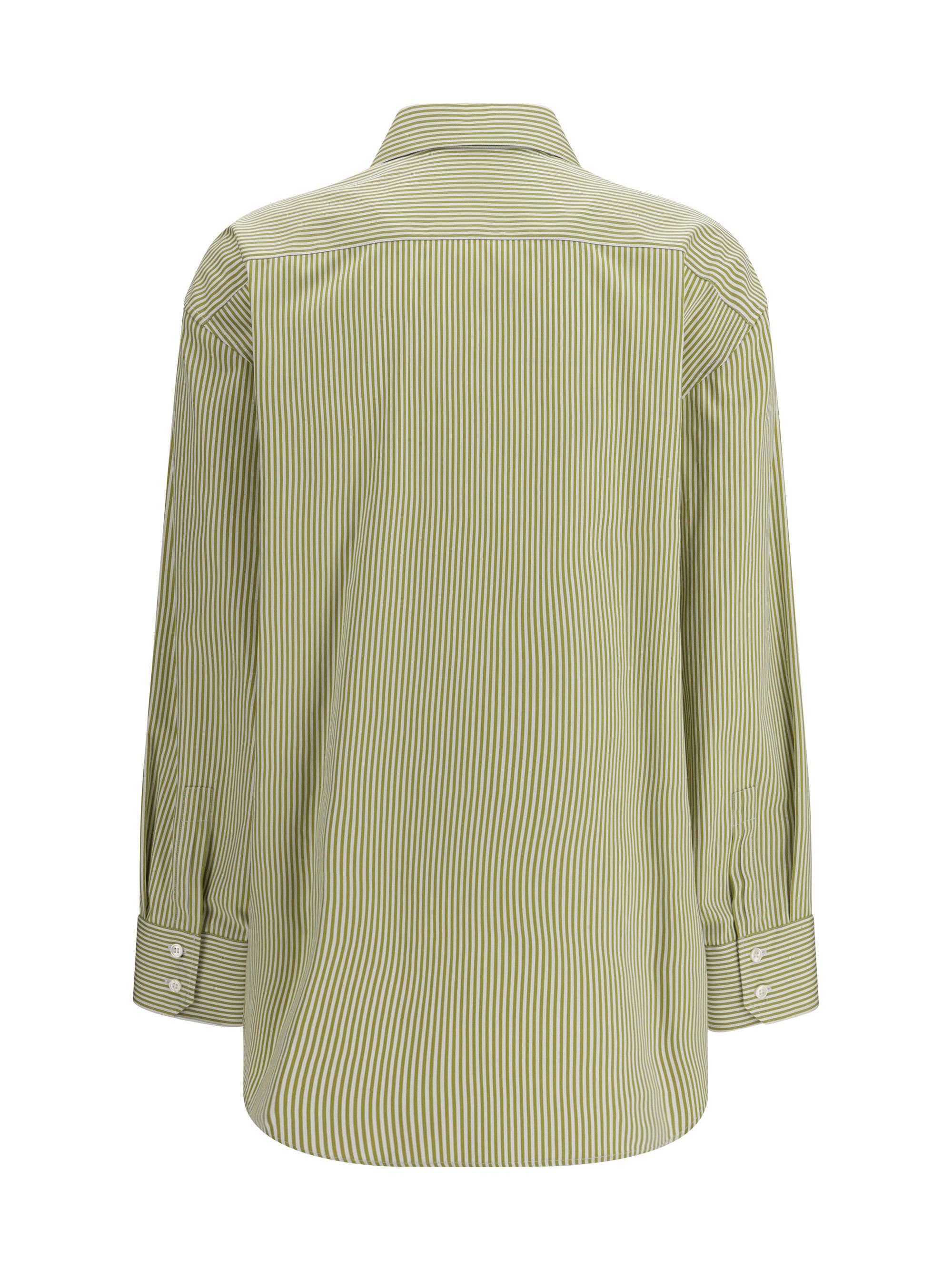Saint Laurent Paris Vertical Striped Button Shirt Size M / US 6-8 / IT 42-44 - 2 Thumbnail