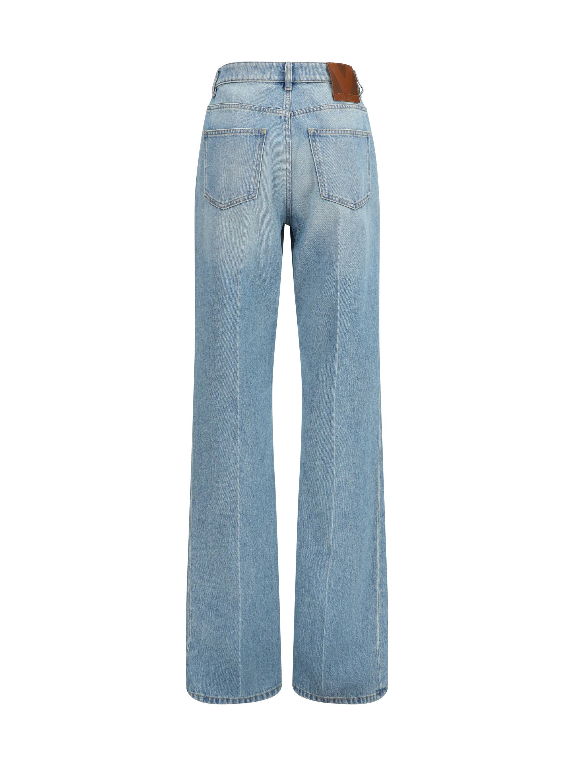 Valentino Cotton Jeans Size 30" / US 8 / IT 44 - 2 Thumbnail