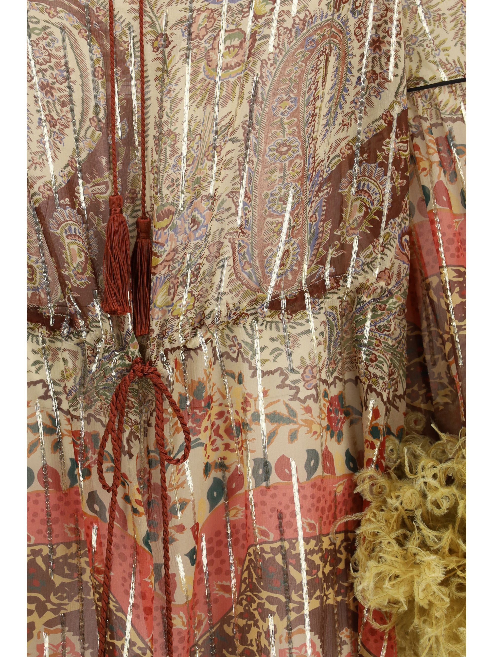 Valentino Paisley printed Blouse Size L / US 10 / IT 46 - 3 Thumbnail