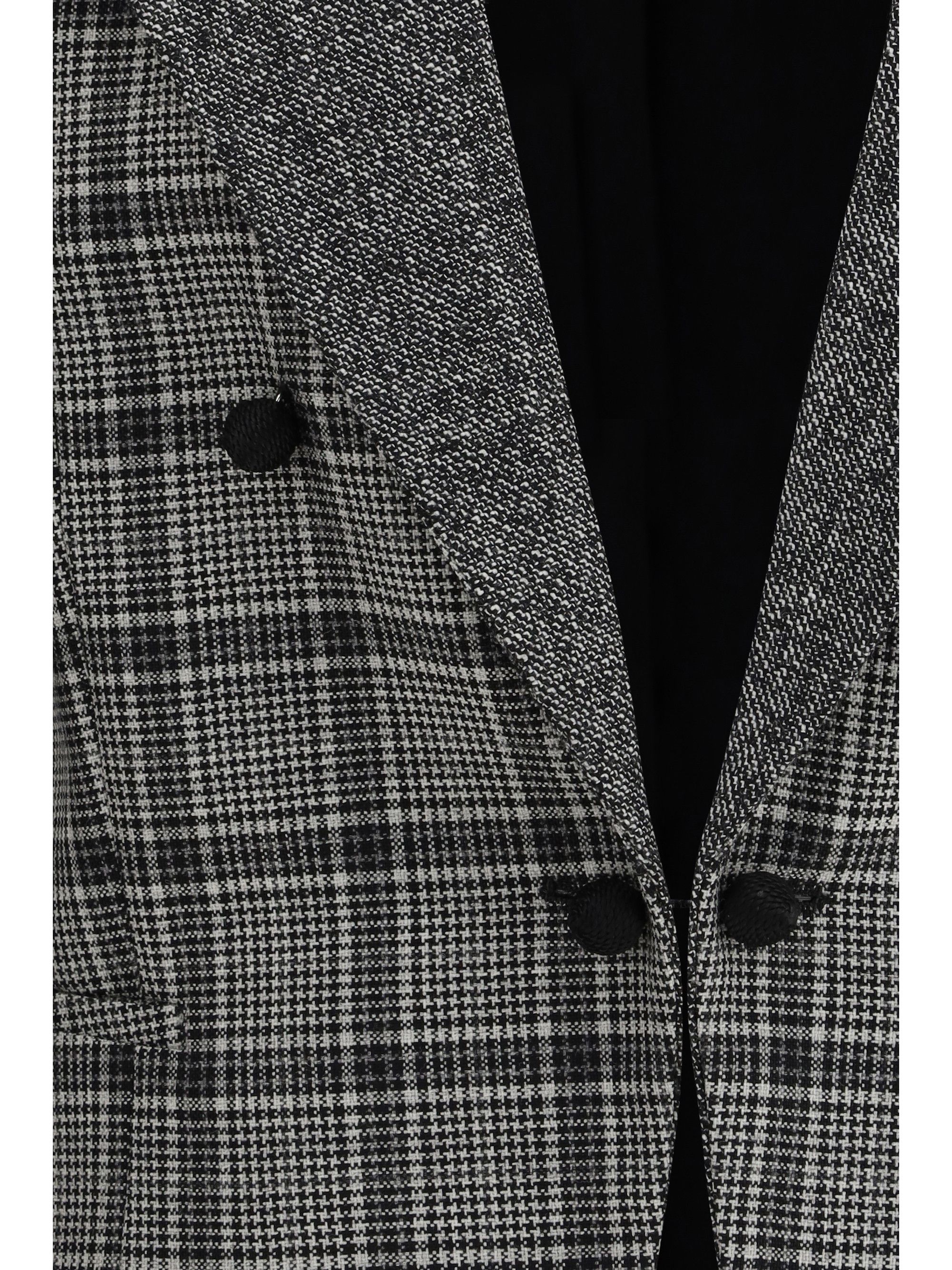 Valentino Wool check Jacket Size M / US 6-8 / IT 42-44 - 3 Thumbnail
