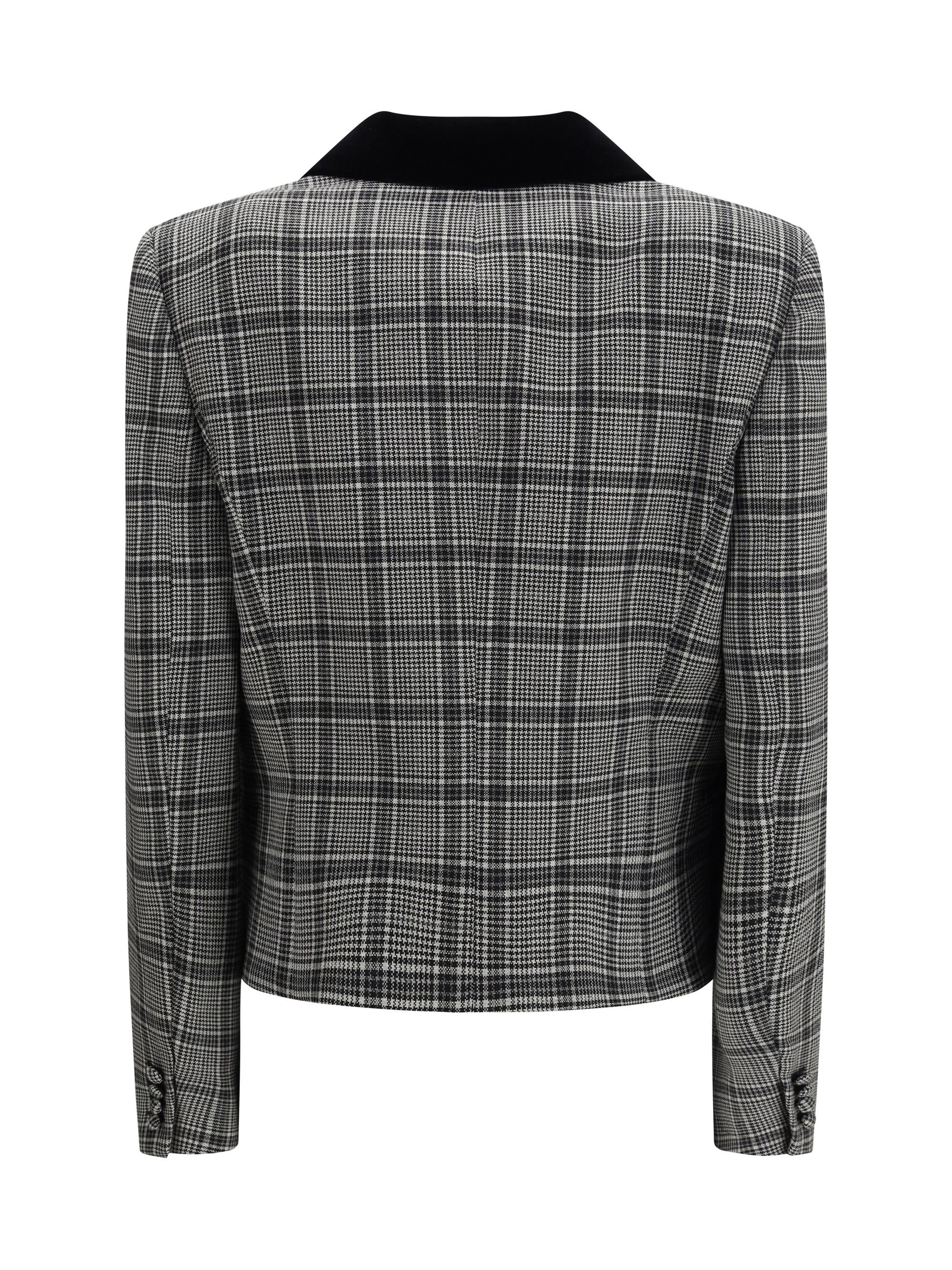 Valentino Wool check Jacket Size M / US 6-8 / IT 42-44 - 2 Thumbnail