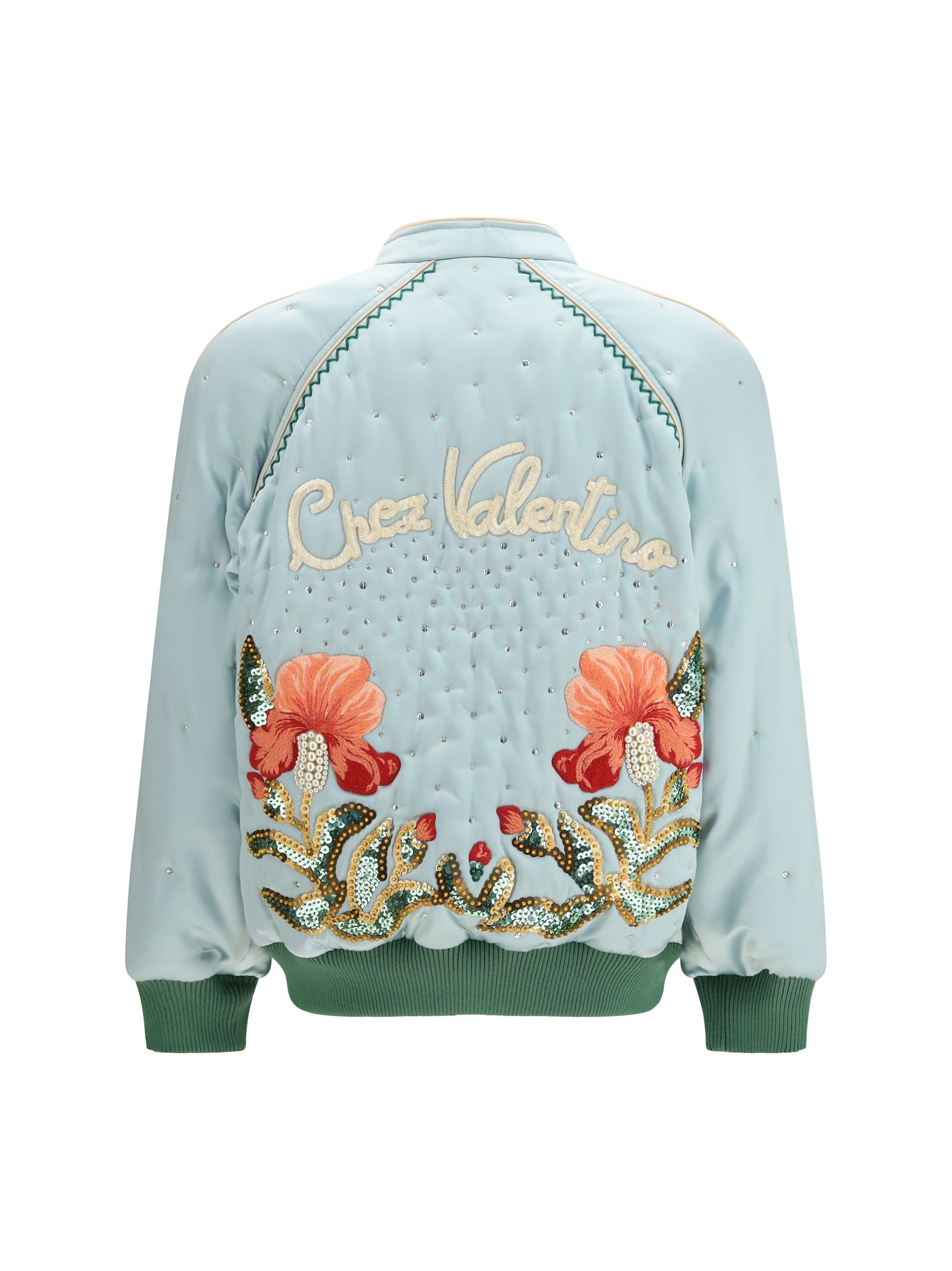 Valentino Crêpe satin Jacket Size L / US 10 / IT 46 - 2 Thumbnail