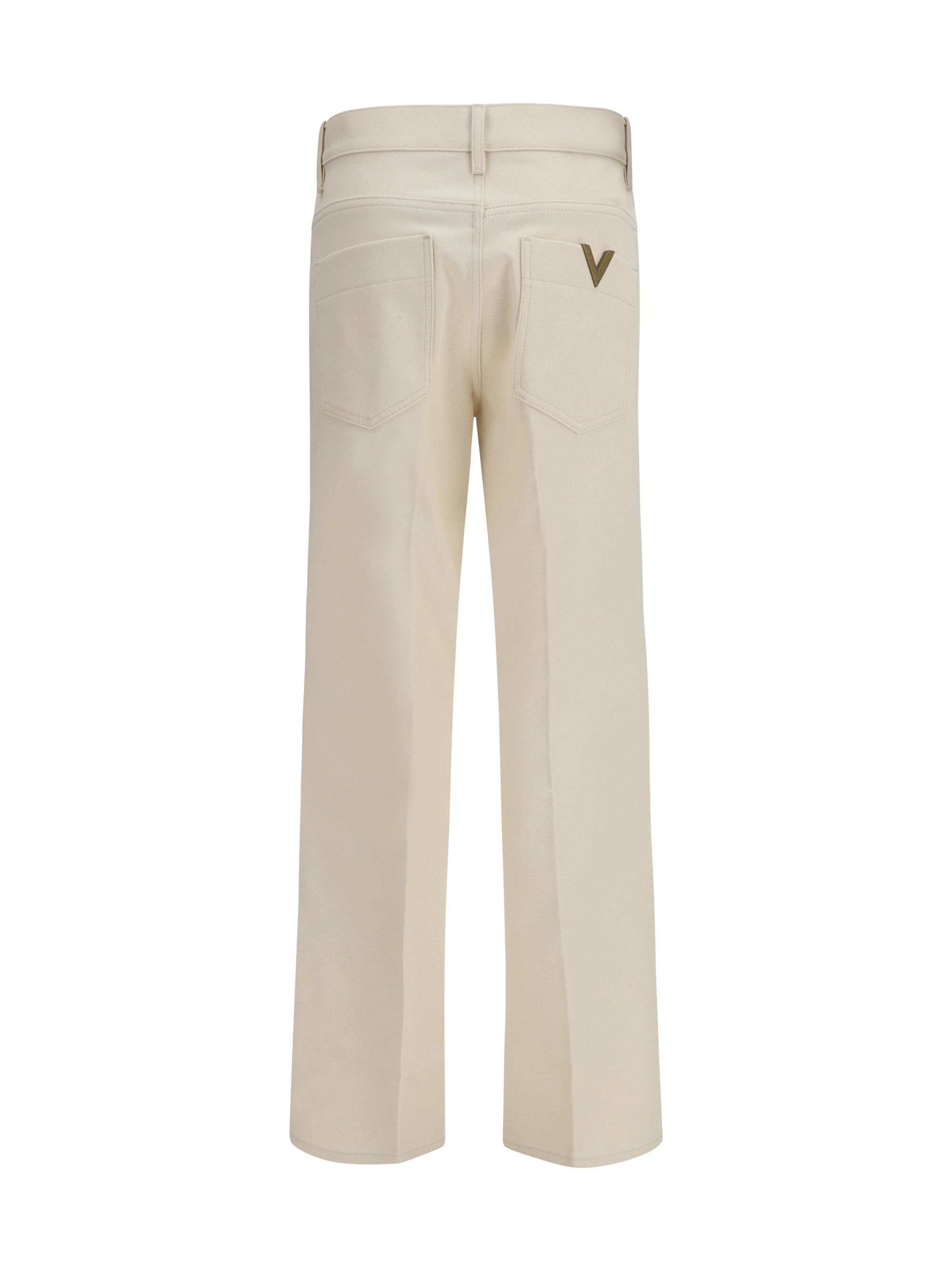 Valentino Five-pocket flare Pants Size 31" - 2 Thumbnail