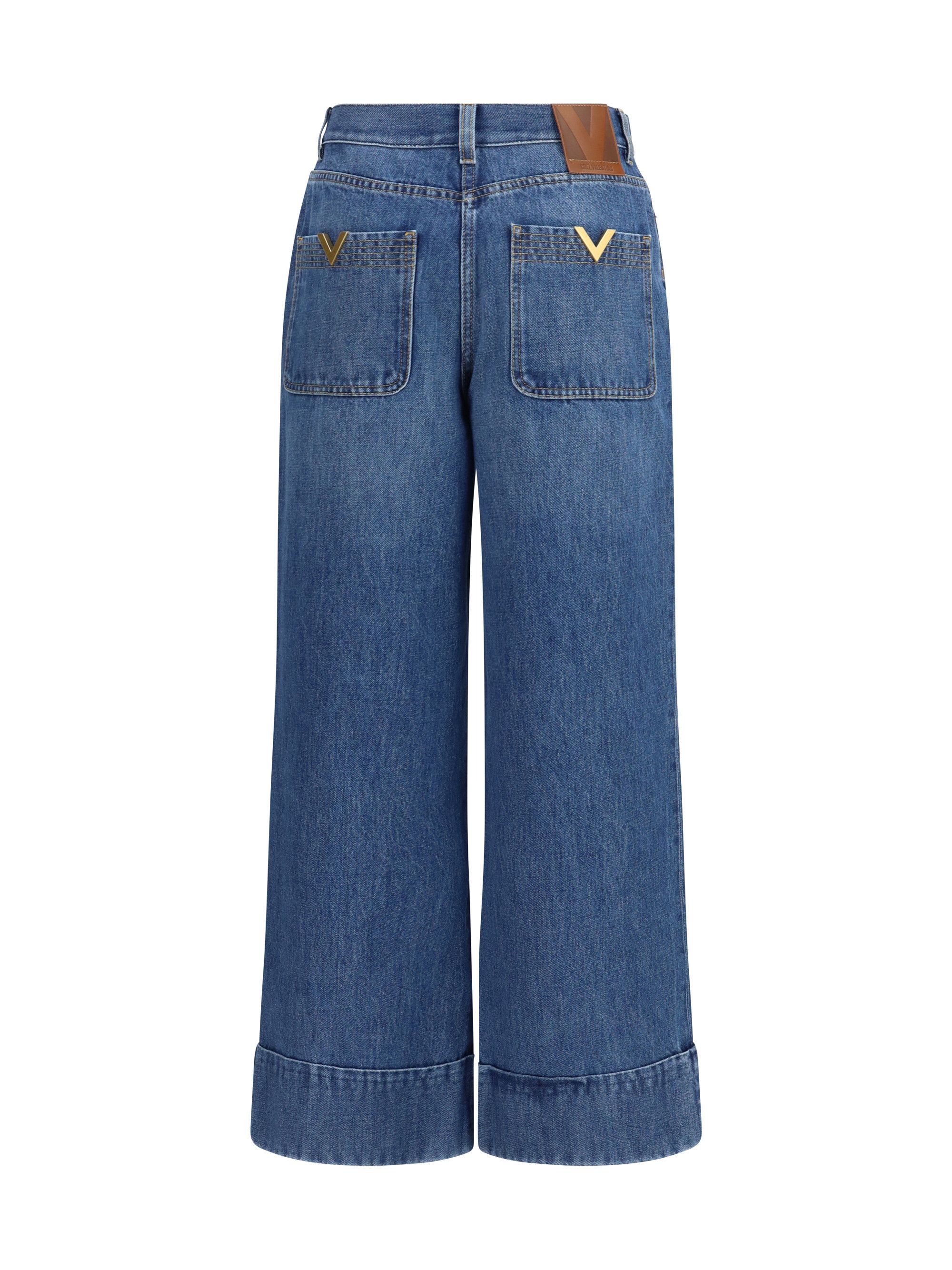 Valentino Logo detail Jeans Size 29" - 2 Thumbnail