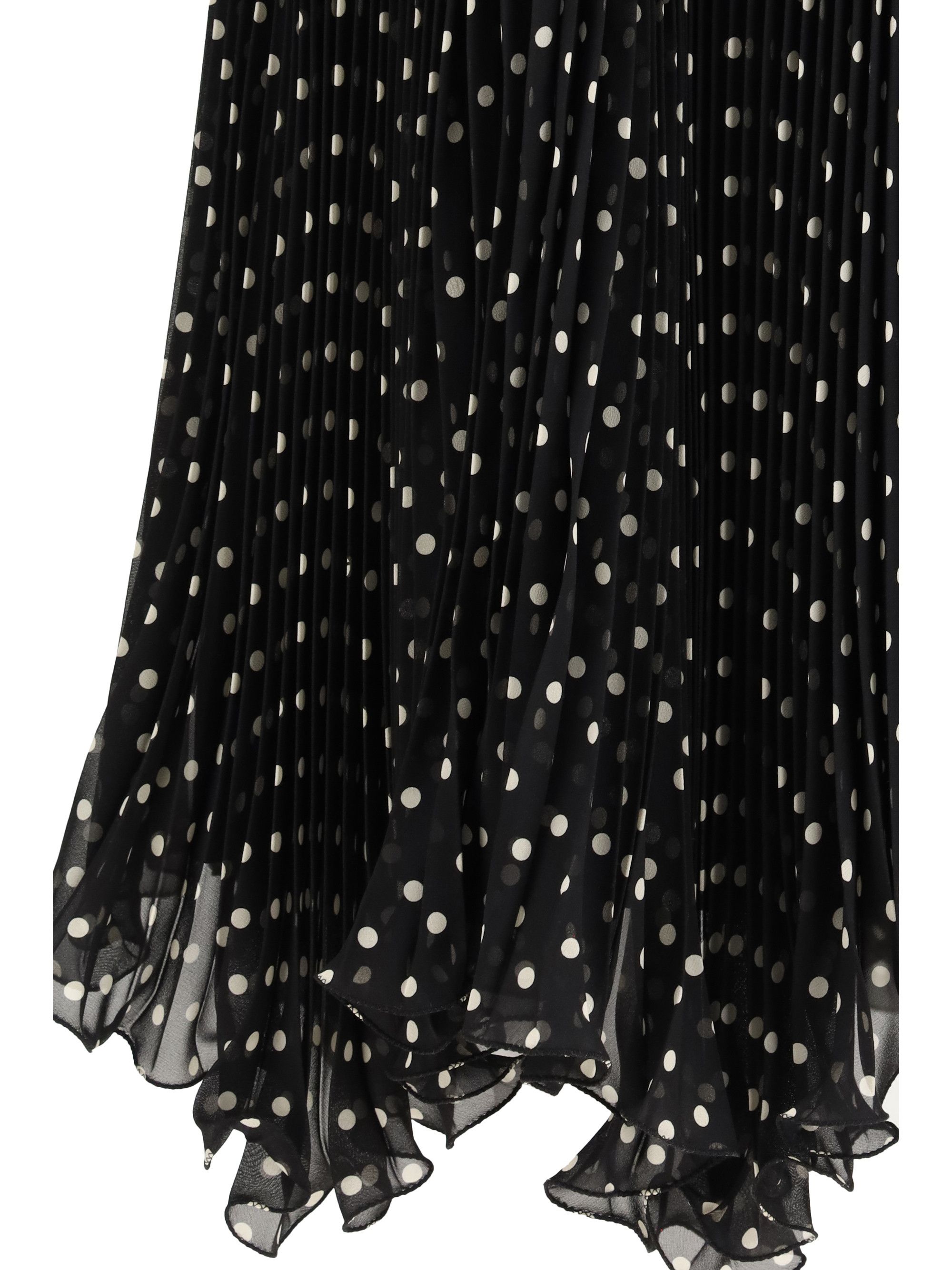 Valentino Polka-dot silk Skirt Size 28" / US 6 / IT 42 - 3 Thumbnail