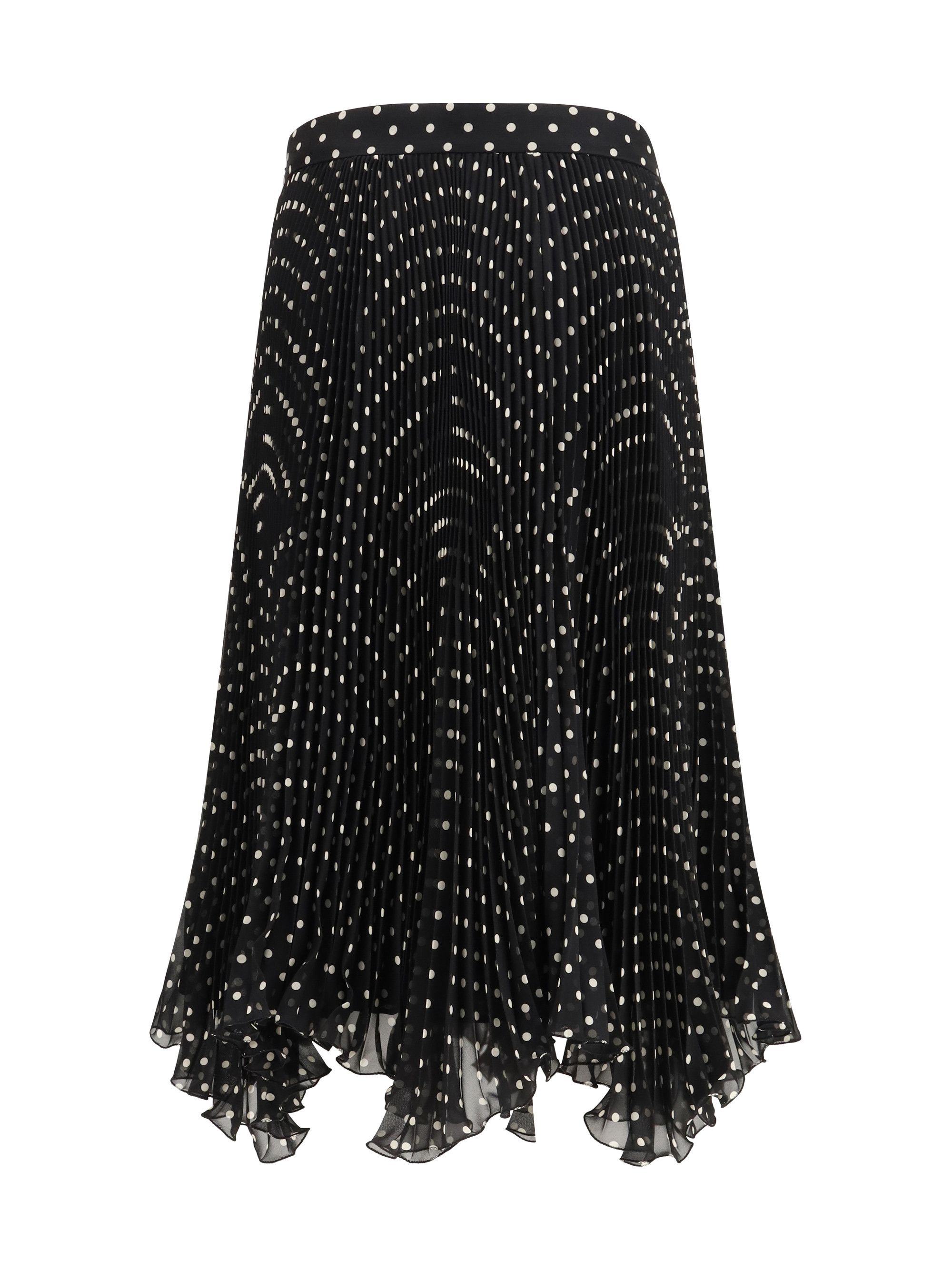 Valentino Polka-dot silk Skirt Size 30" / US 8 / IT 44 - 2 Thumbnail