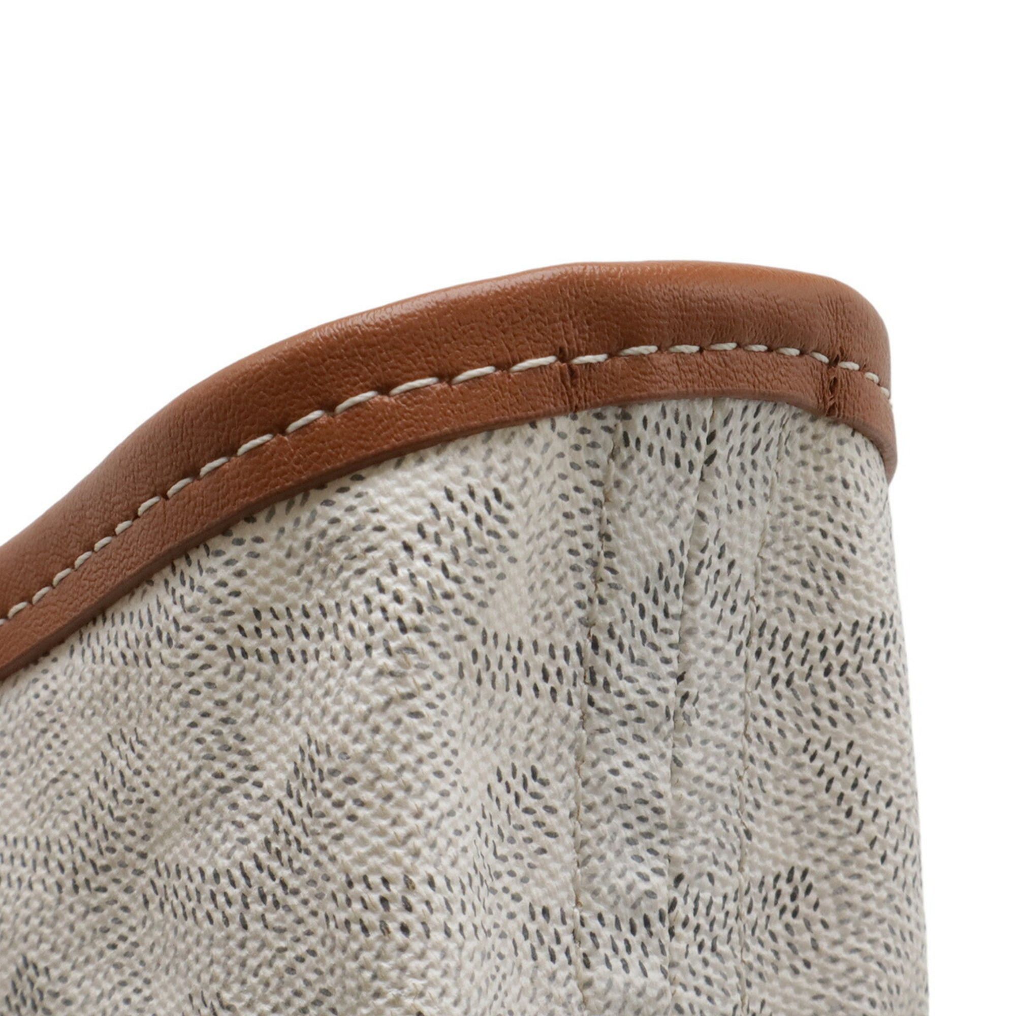 Goyard GOYARD Bellara Handbag Tote Bag Shoulder Reversible Coated Canvas Leather White Brown Size ONE SIZE - 6 Thumbnail