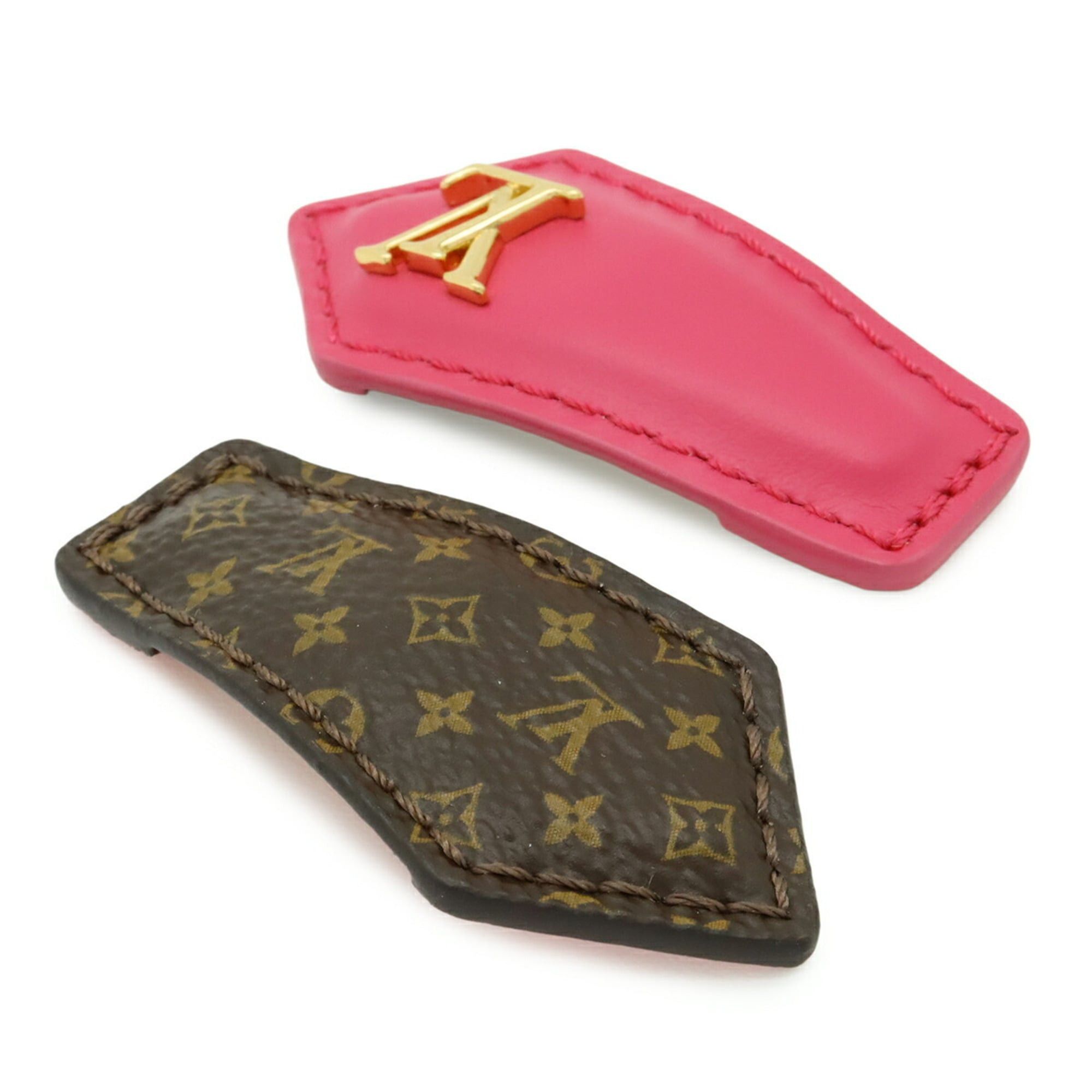 Louis Vuitton Louis Vuitton Set of 2 Barrettes LV Backstage Mini Hairpins Hair Clips 2-Piece Takashi Murakami Rose M02377 Size ONE SIZE - 3 Thumbnail