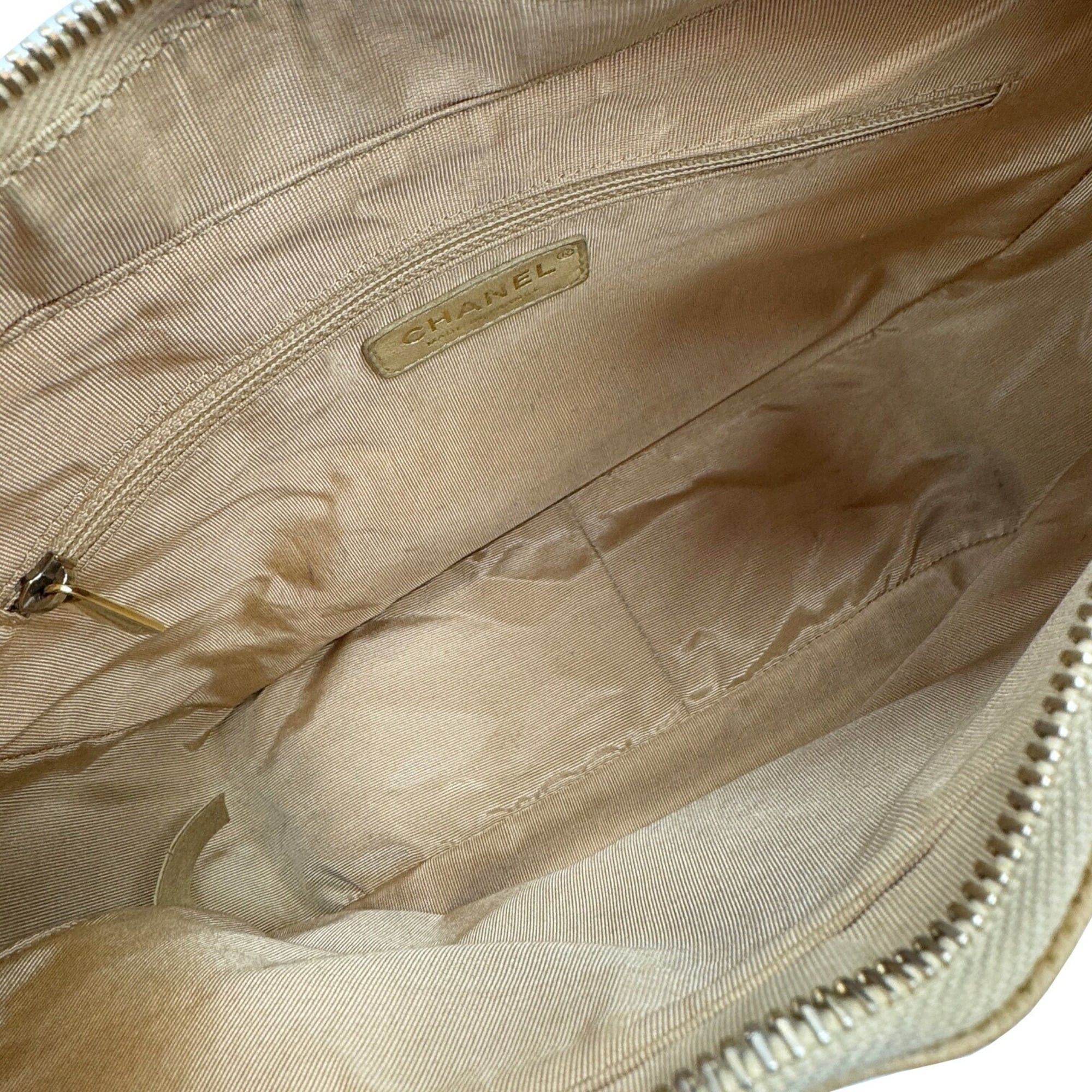 Chanel CHANEL Chain Shoulder Bag, Caviar Leather, Beige, Coco Mark Size ONE SIZE - 12 Thumbnail