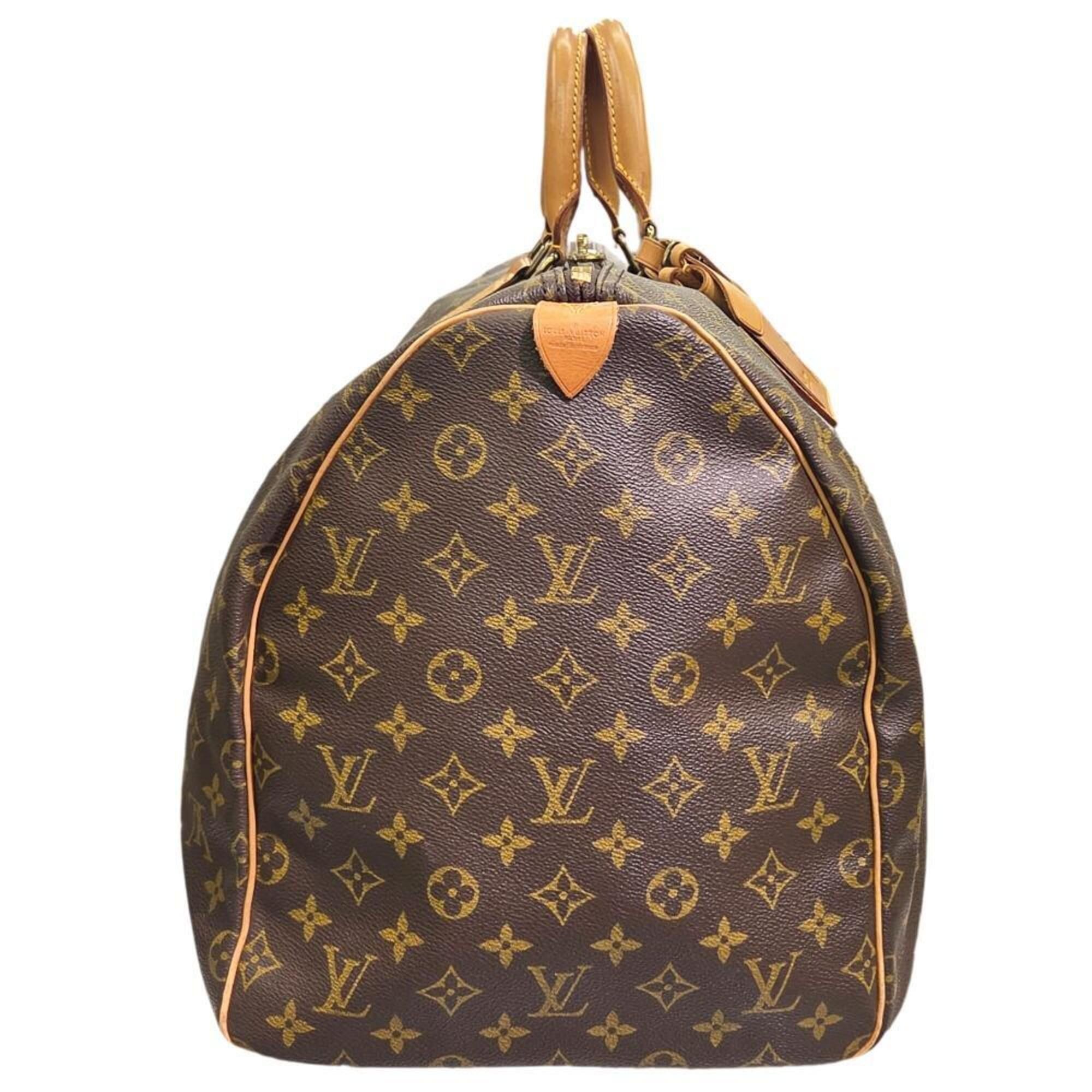 Louis Vuitton LOUIS VUITTON Keepall 55 Monogram Boston Bag M41424 VI871 Handbag for Men and Women Size ONE SIZE - 4 Thumbnail