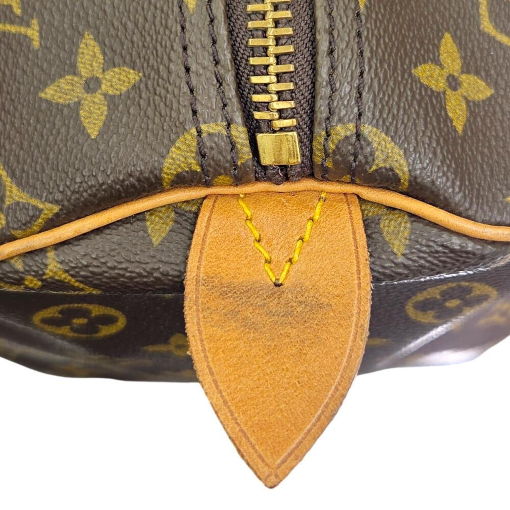 Louis Vuitton LOUIS VUITTON Keepall 55 Monogram Boston Bag M41424 VI871 Handbag for Men and Women Size ONE SIZE - 13 Thumbnail