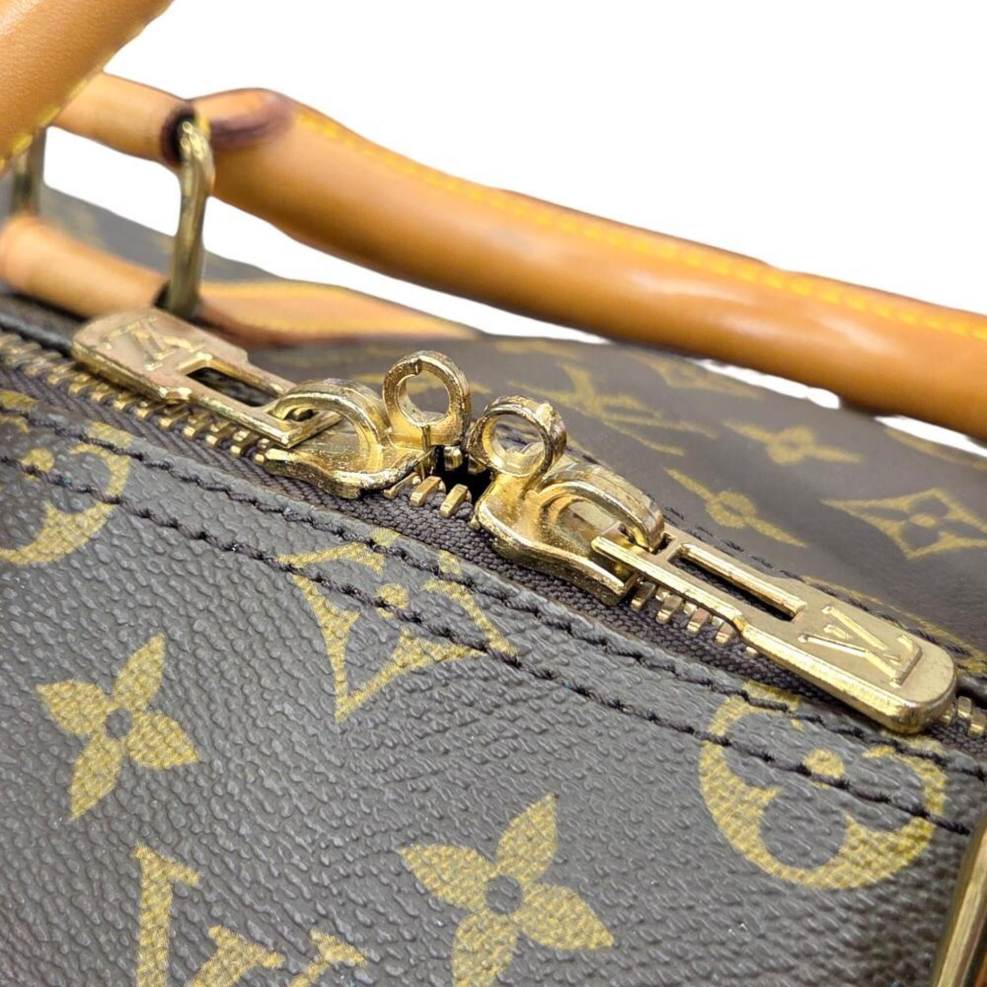 Louis Vuitton LOUIS VUITTON Keepall 55 Monogram Boston Bag M41424 VI871 Handbag for Men and Women Size ONE SIZE - 12 Thumbnail