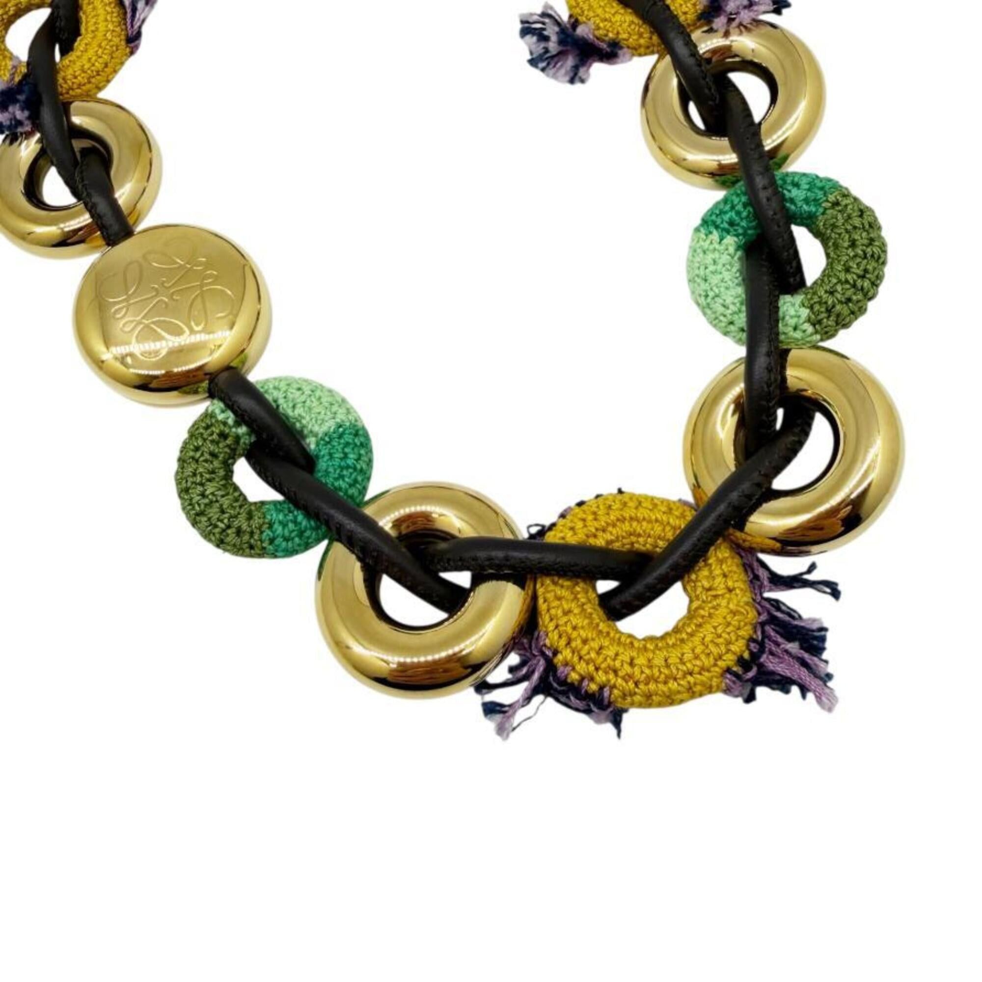 Loewe LOEWE Donut Chain Strap Charm - Gold, Green, Yellow Shoulder for Women Size ONE SIZE - 5 Thumbnail