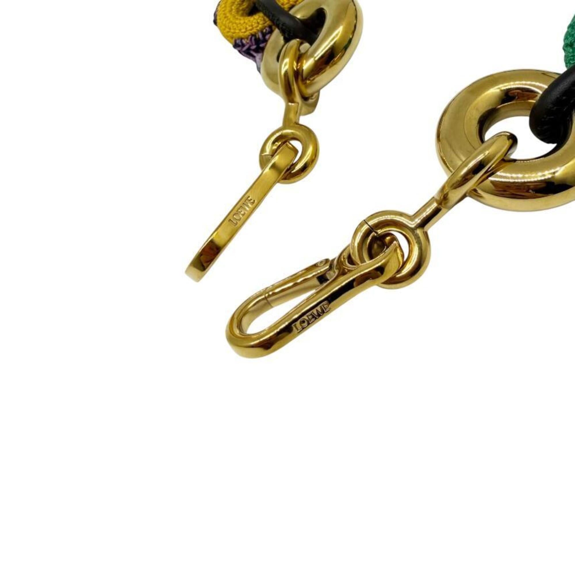 Loewe LOEWE Donut Chain Strap Charm - Gold, Green, Yellow Shoulder for Women Size ONE SIZE - 6 Thumbnail