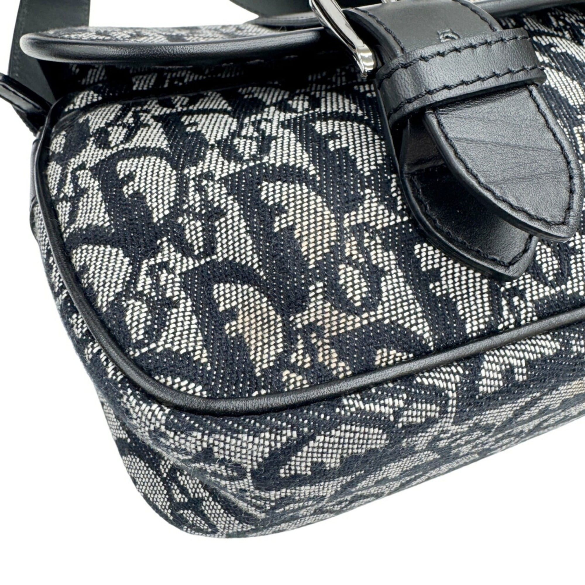 Dior Christian Dior Trotter Navy Shoulder Bag (Men's & Women's) Size ONE SIZE - 5 Thumbnail